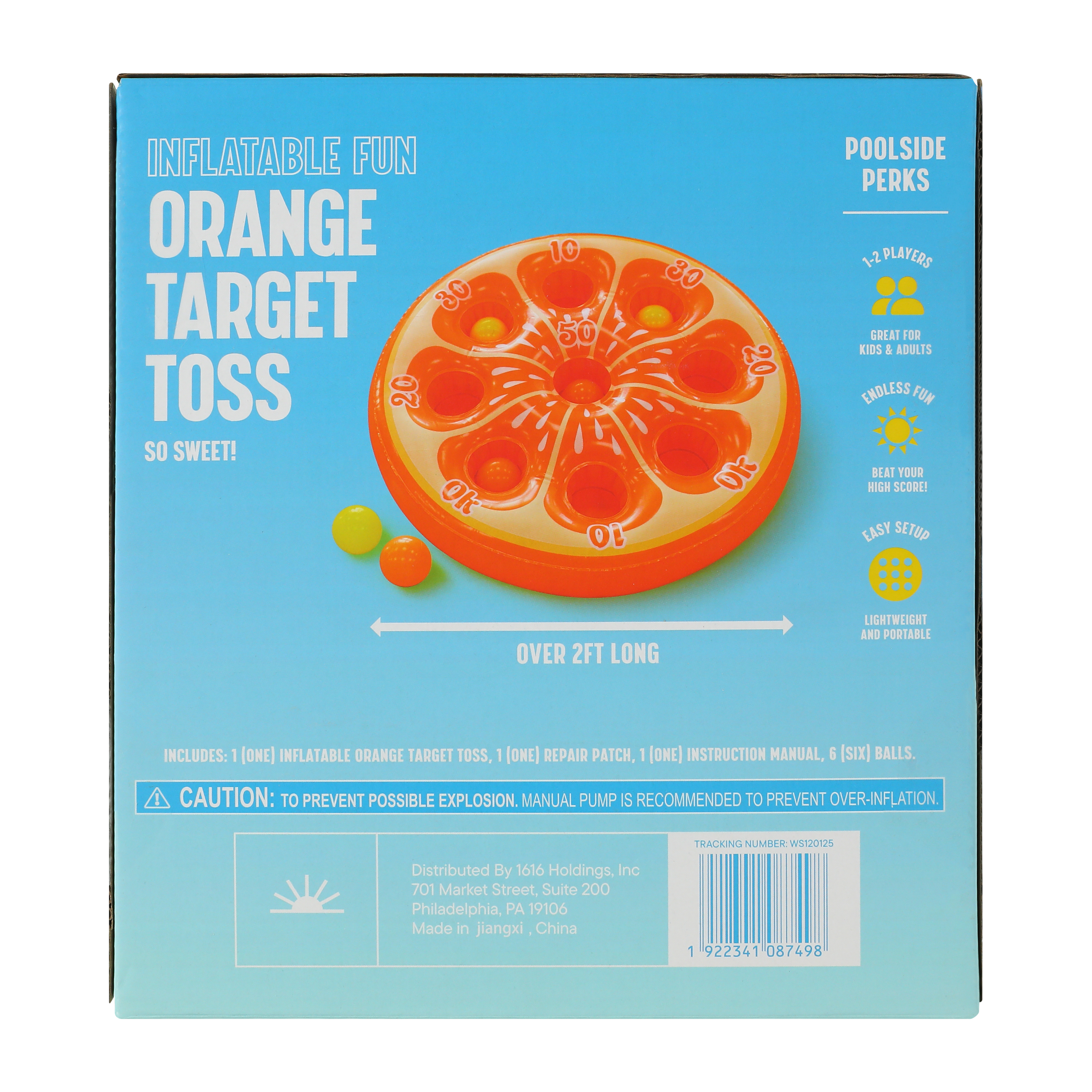 Inflatable Target Toss Game Set