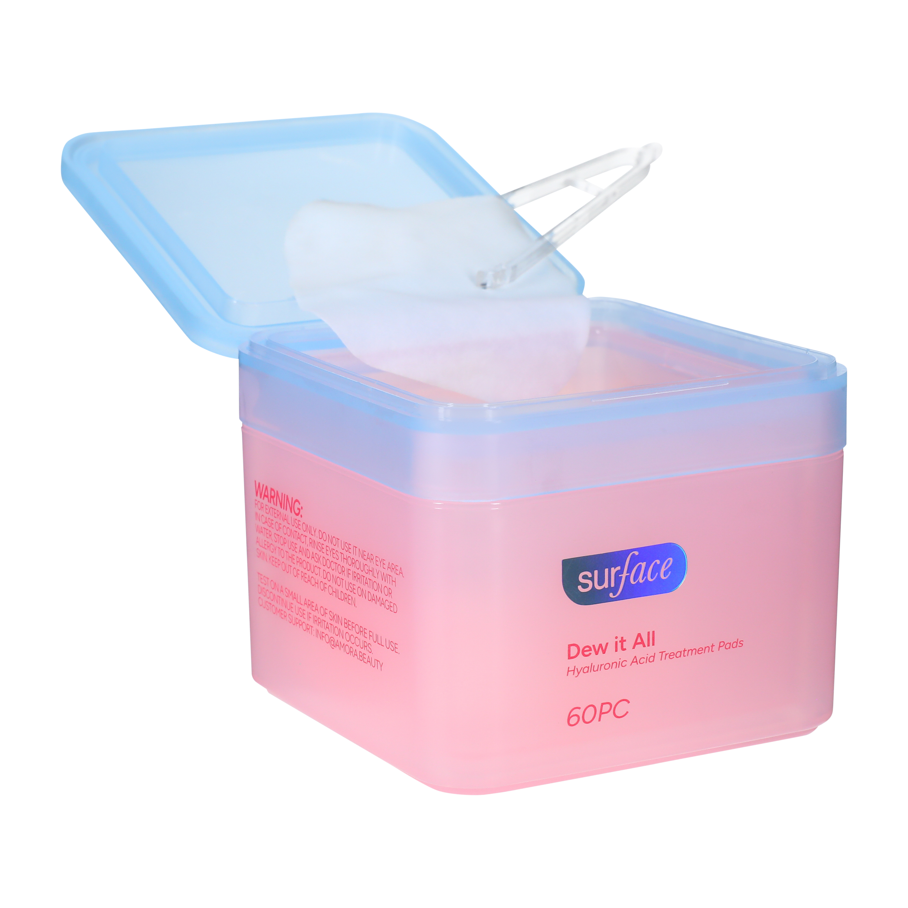 Surface™ Hyaluronic Acid Treatment Pads 60-Pieces