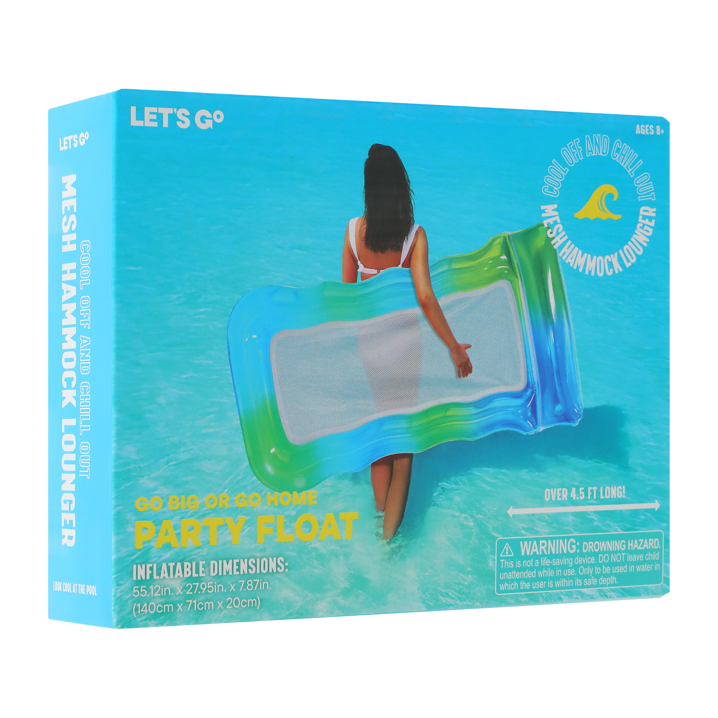 Mesh Hammock Lounger Party Float