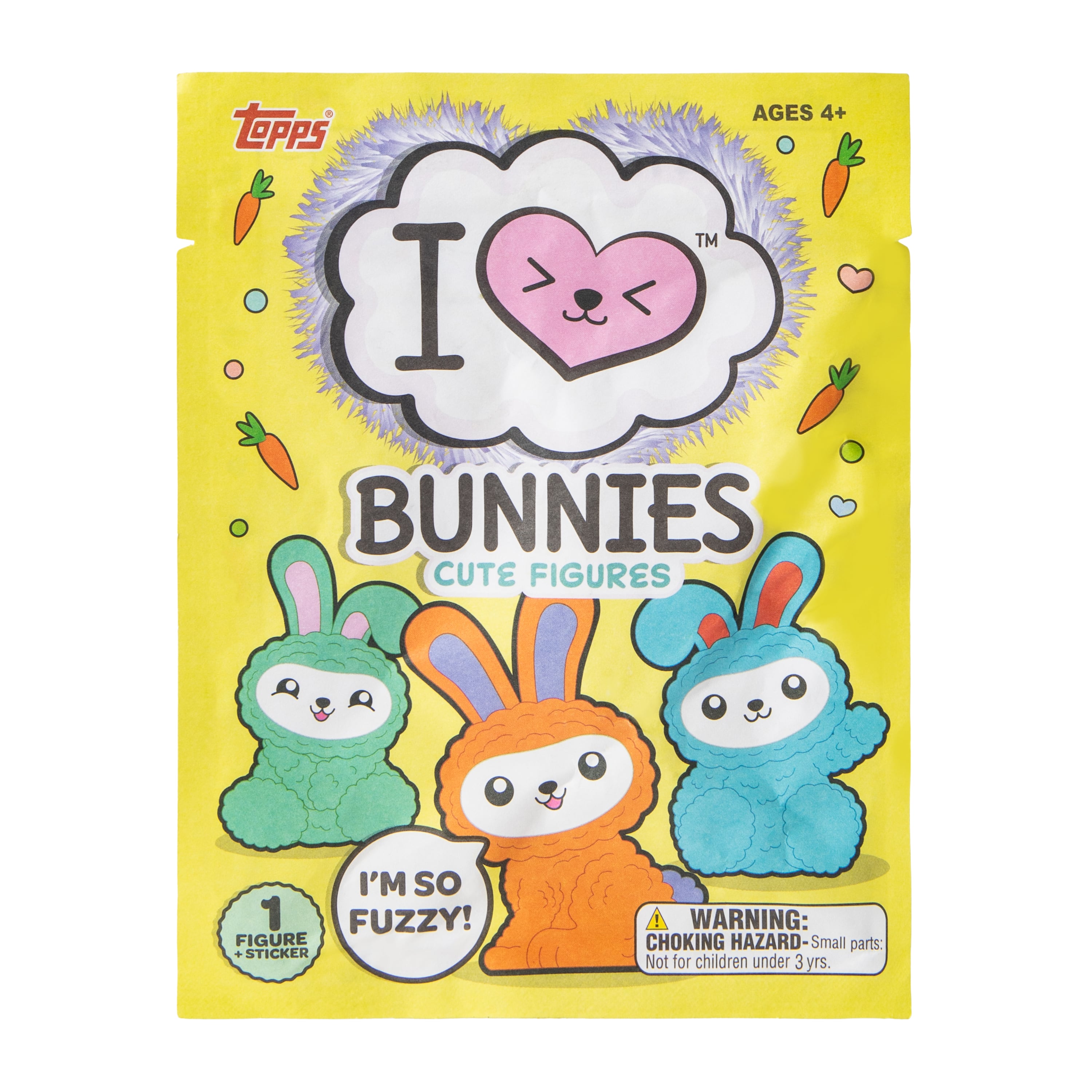 Topps® I Love Bunnies™ Cute Figures (Styles May Vary)