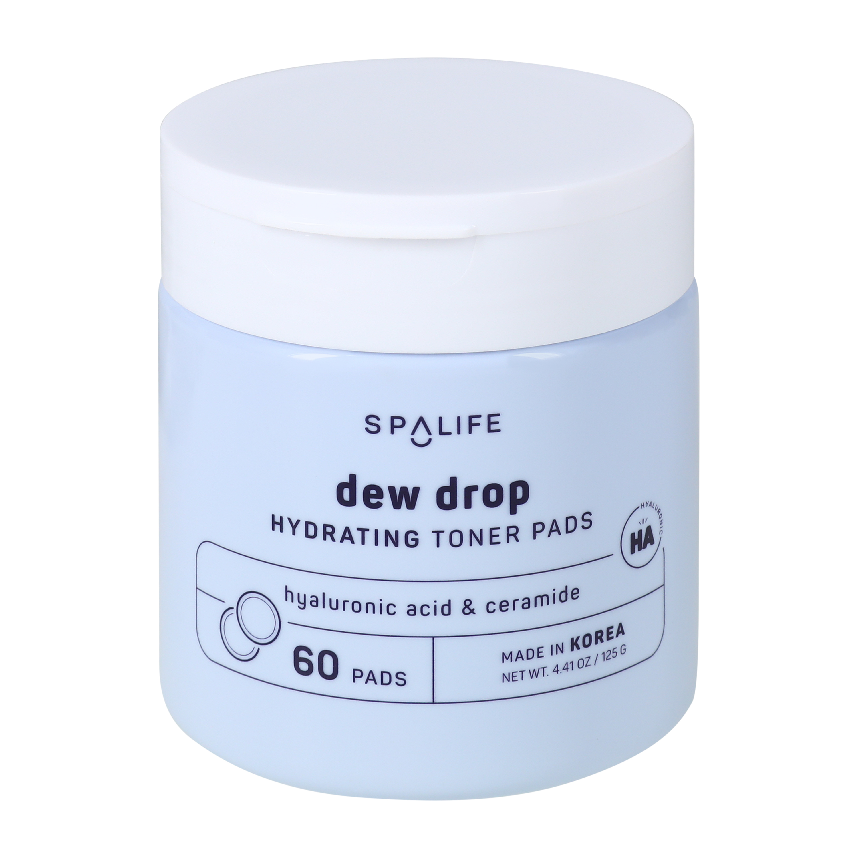Spalife Dew Drops Hydrating Toner Pads 60-Pack 4.4oz