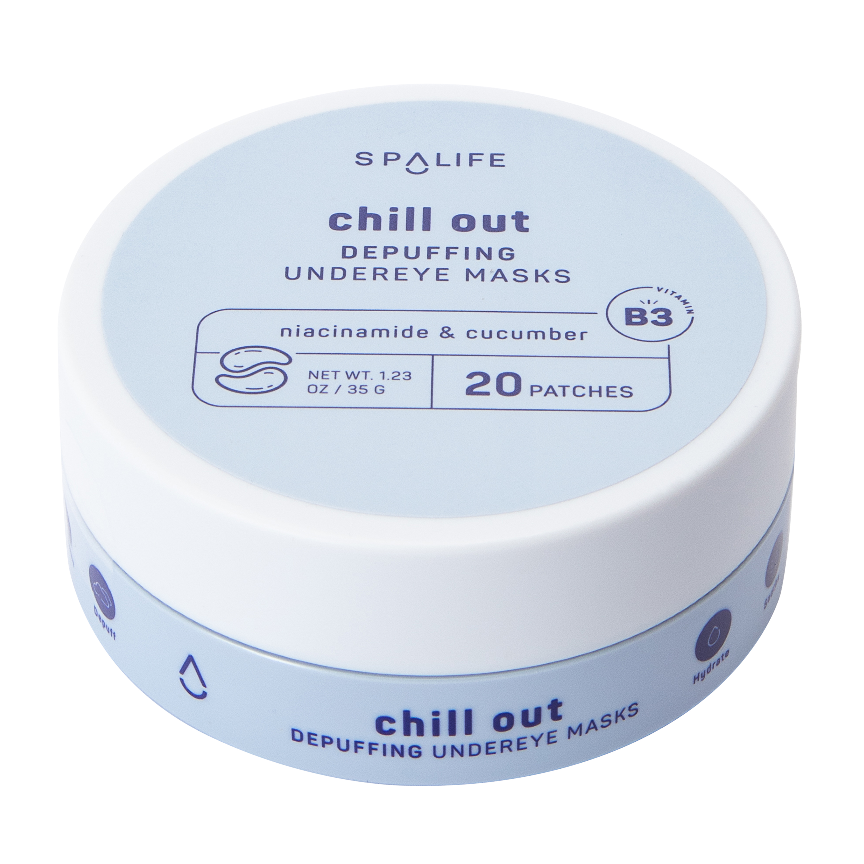 Spalife Chill Out Depuffing Undereye Masks 1.23oz