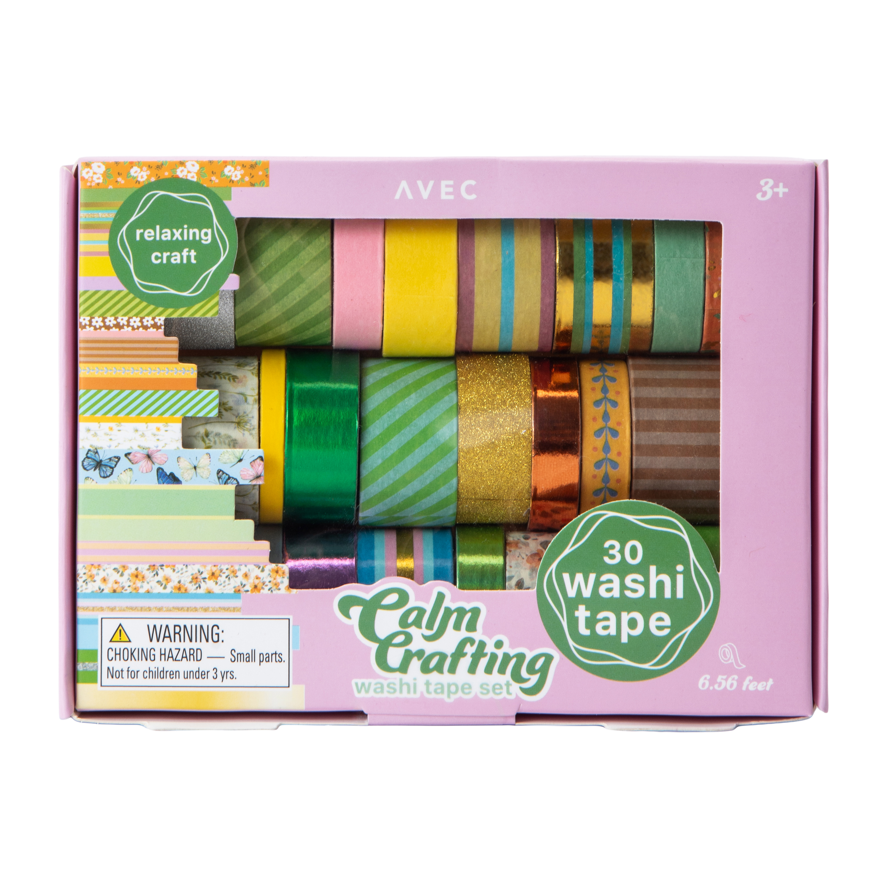 Calm Crafting Washi Tape 30-Count Set
