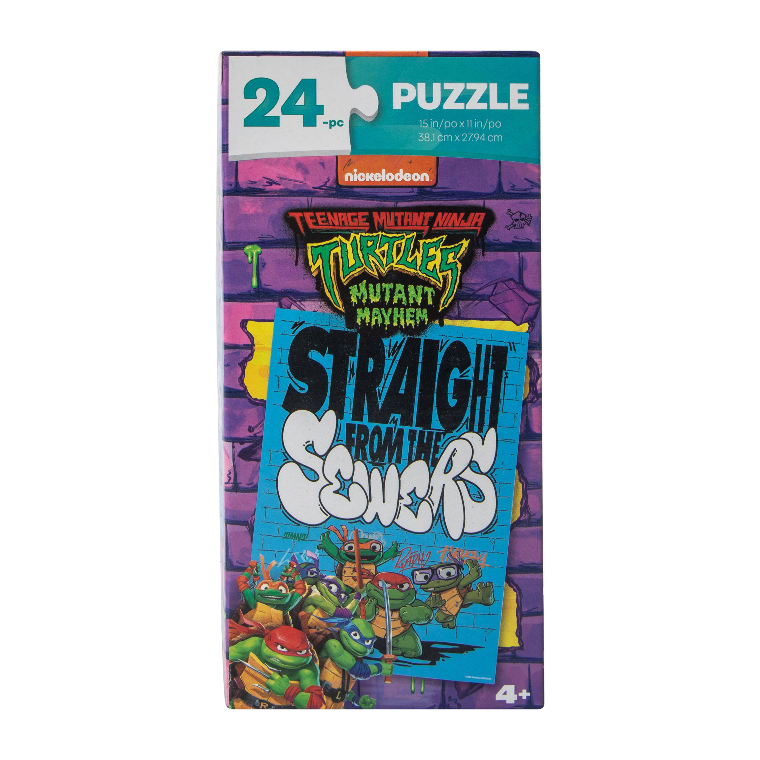 Nickelodeon™ Teenage Mutant Ninja Turtles Mutant Mayhem Puzzle 24-Pcs