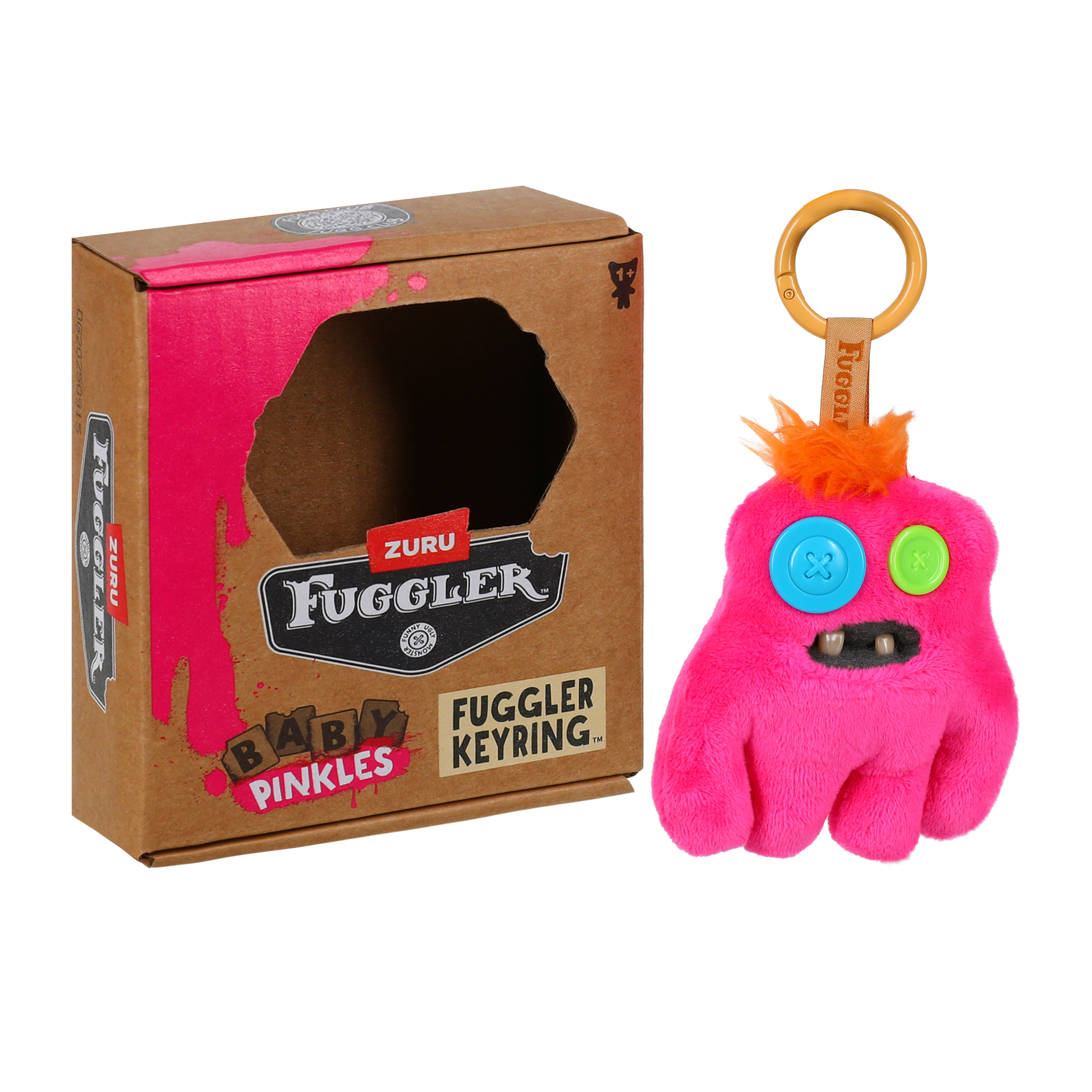Zuru Fuggler™ Baby Pinkles Plush Toy (Styles May Vary)