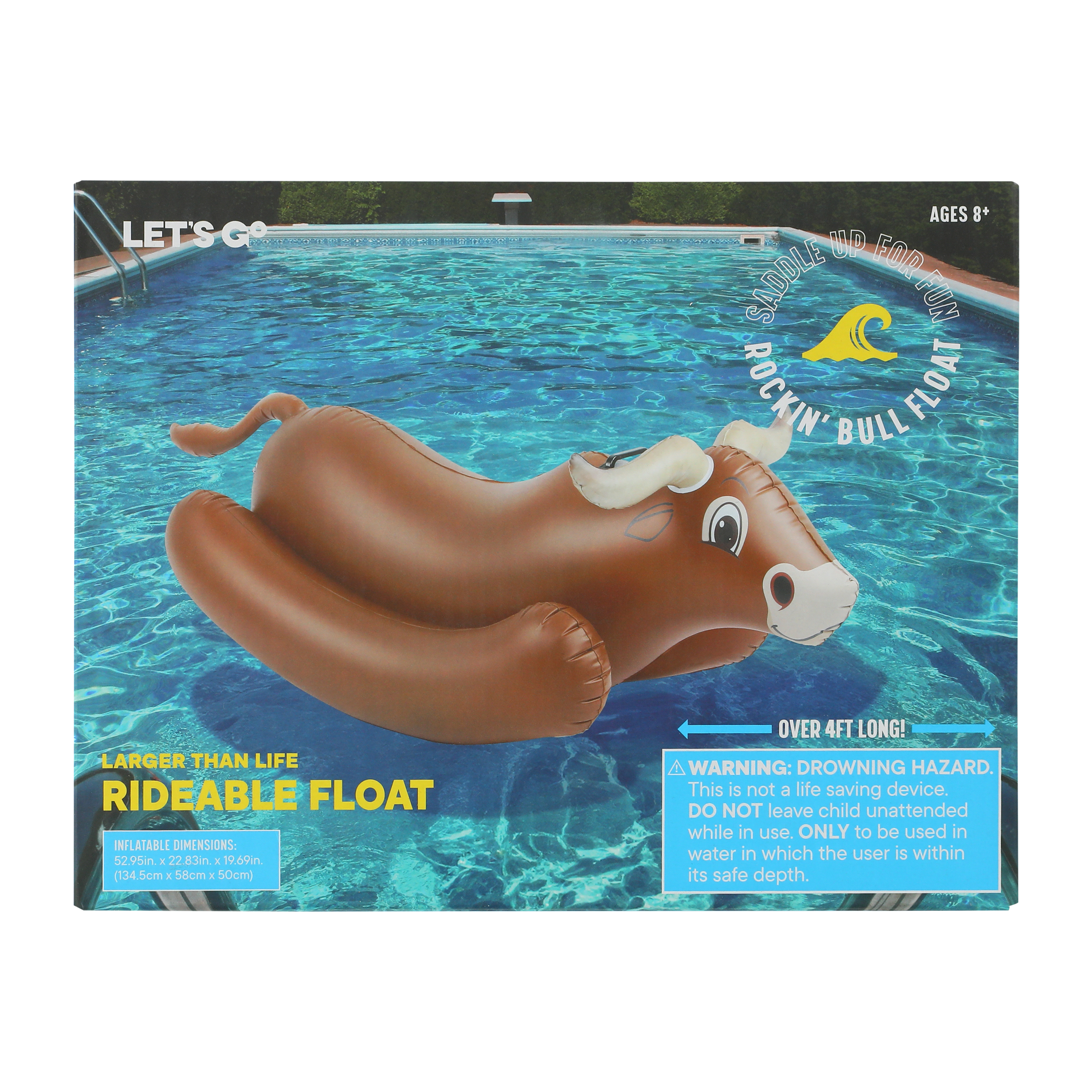 Rideable Rockin' Bull Float