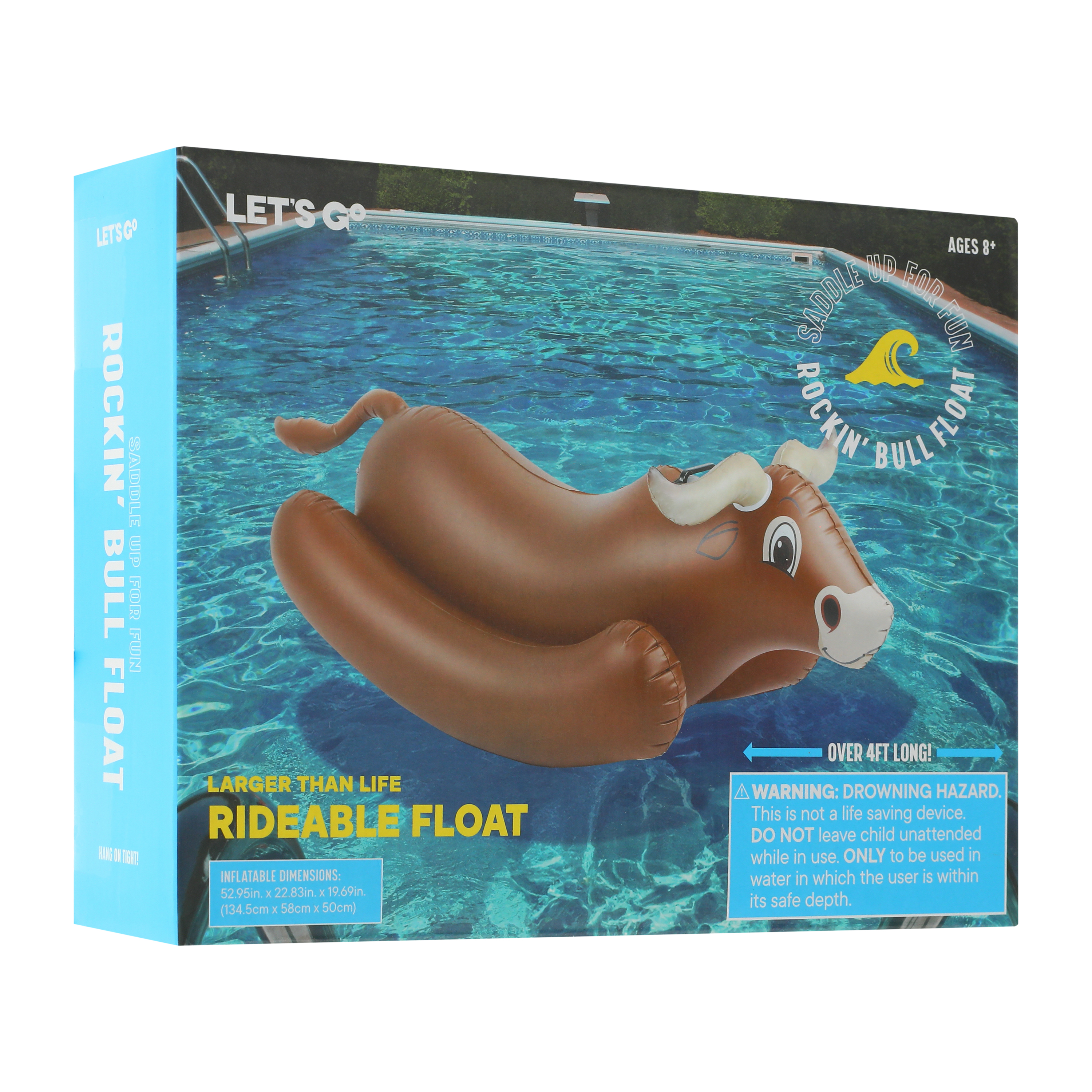 Rideable Rockin' Bull Float