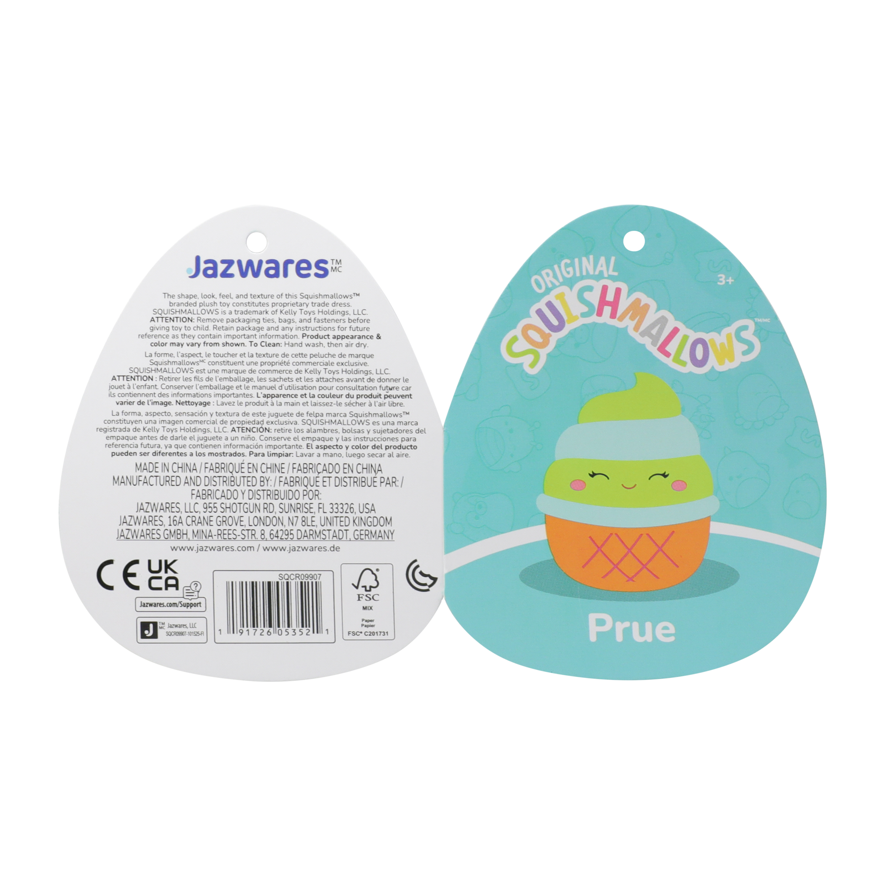 Squishmallows™ Mystery Squad (Styles May Vary)