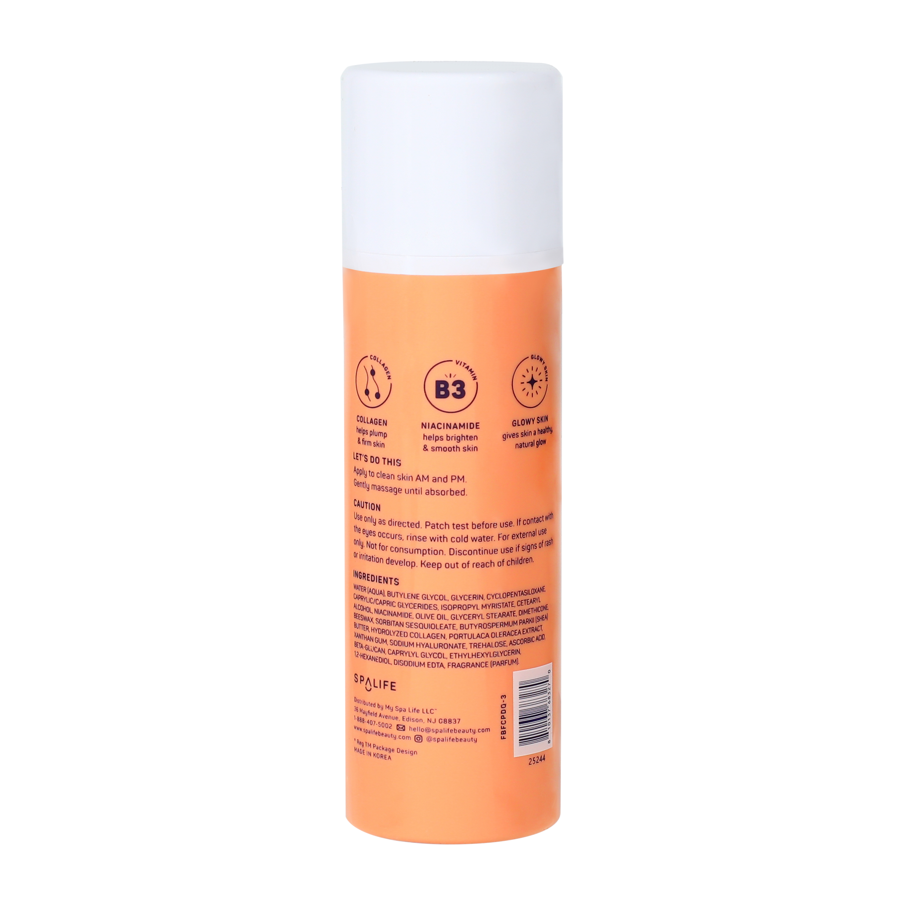 Spalife Bright On Brightening Cream Moisturizer 1.7oz