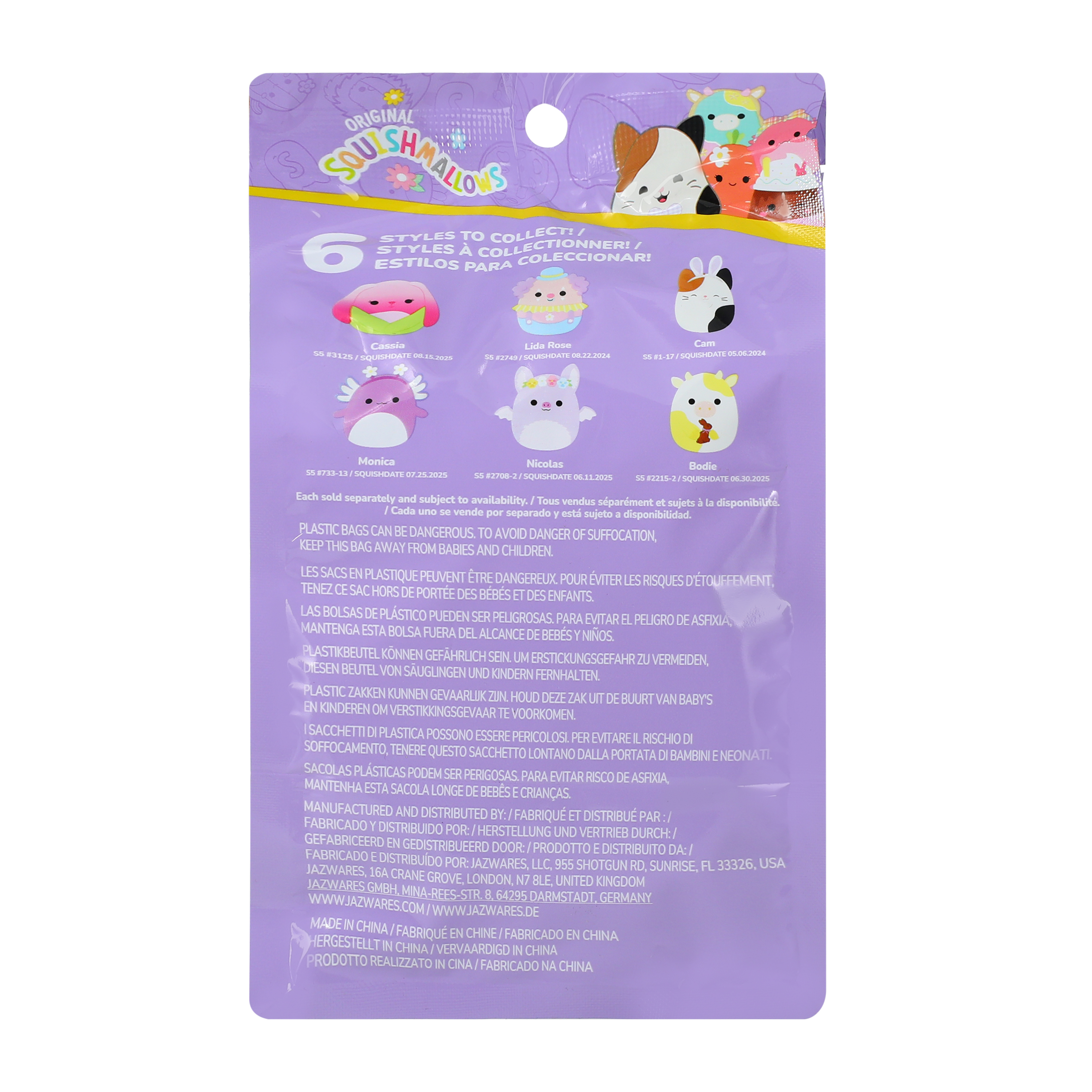 Squishmallows™ Easter Mystery Squad 1-Piece