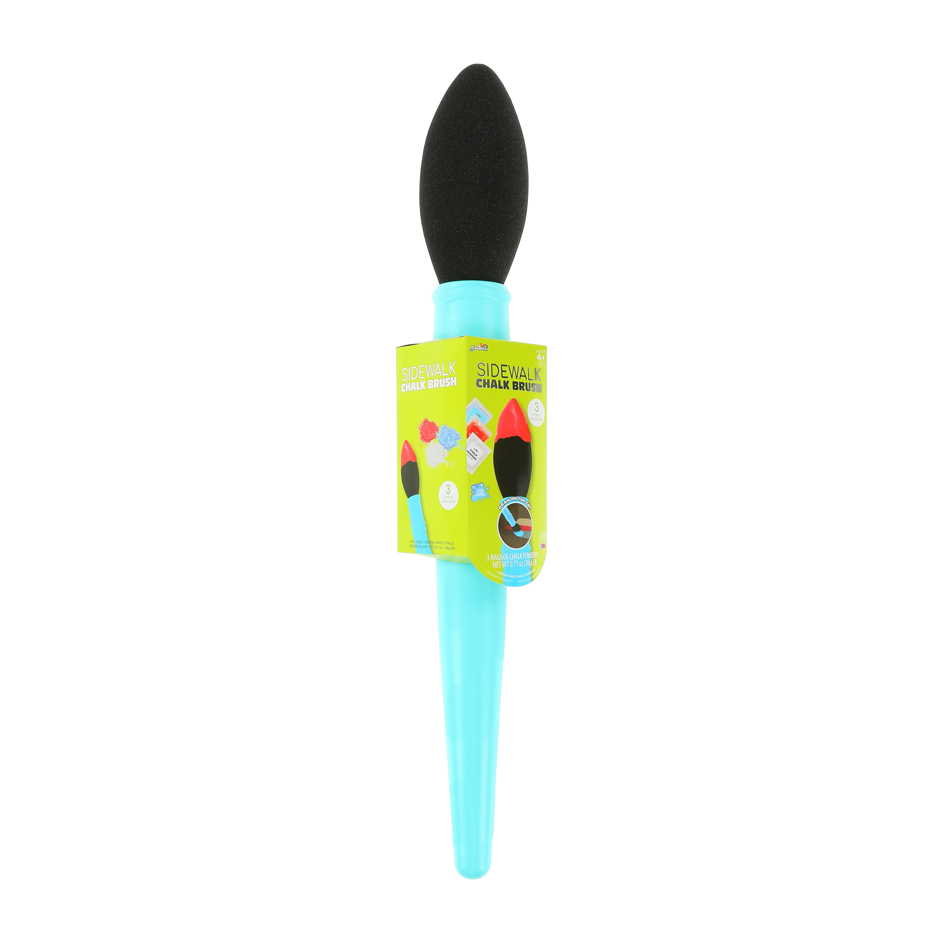 Chalkfiti! Sidewalk Chalk Brush Set