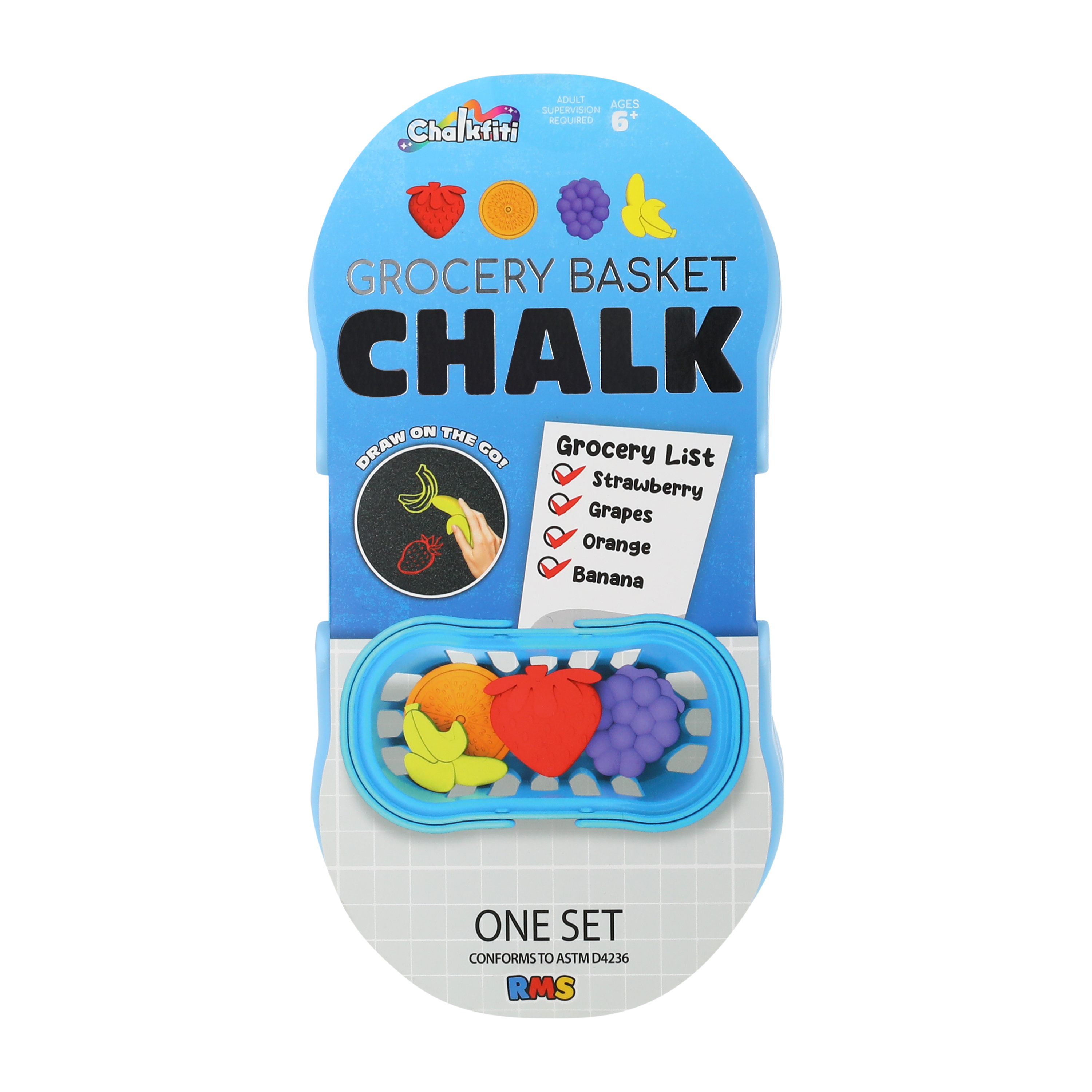 Chalkfiti Bathtub Ducky Chalk Set 4-Pack | Five Below