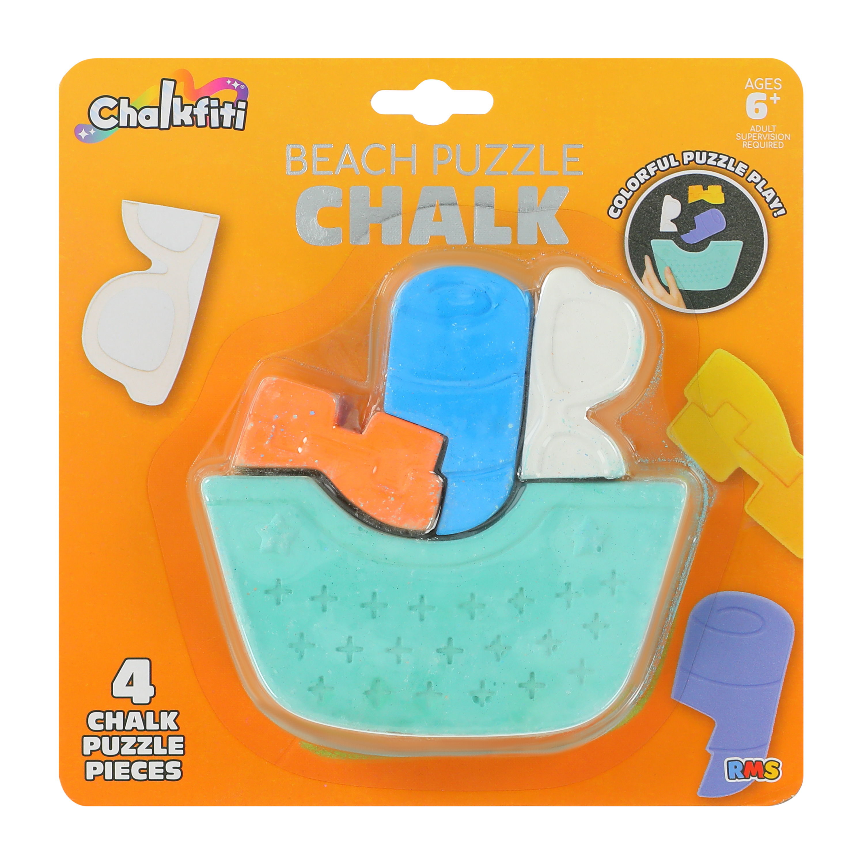 Chalkfiti! Puzzle Chalk Set