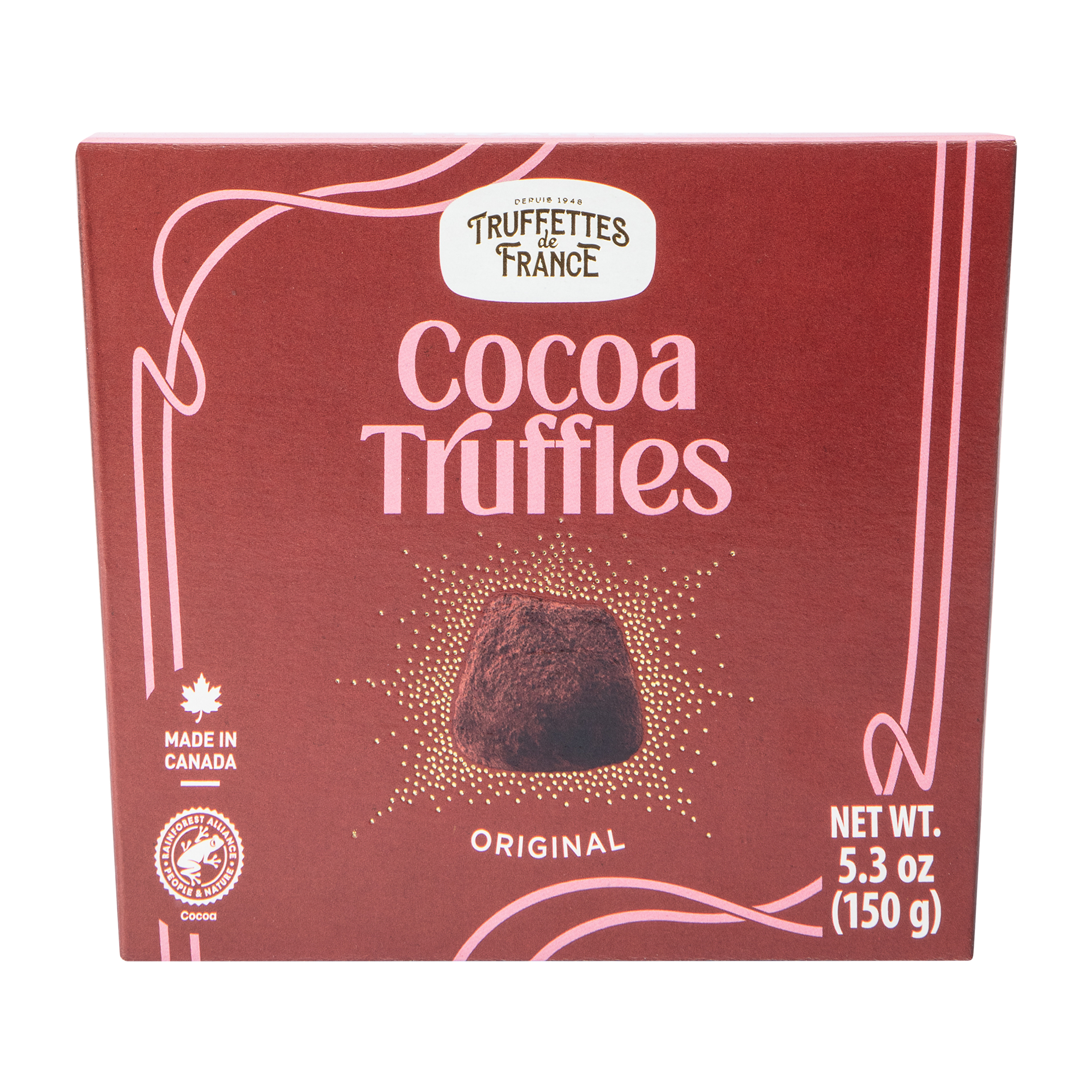 Truffettes De France Cocoa Truffles Original 5.3oz