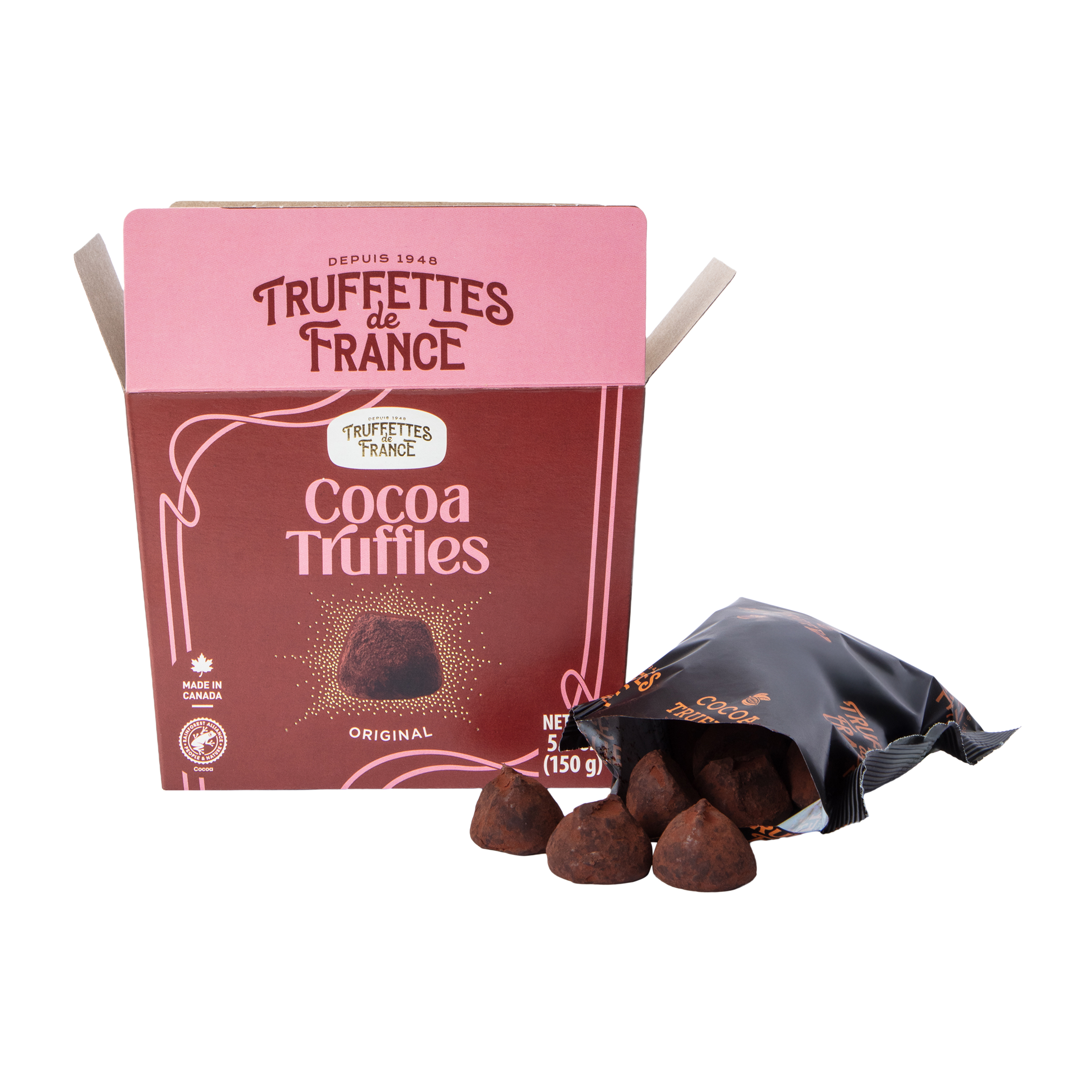 Truffettes De France Cocoa Truffles Original 5.3oz