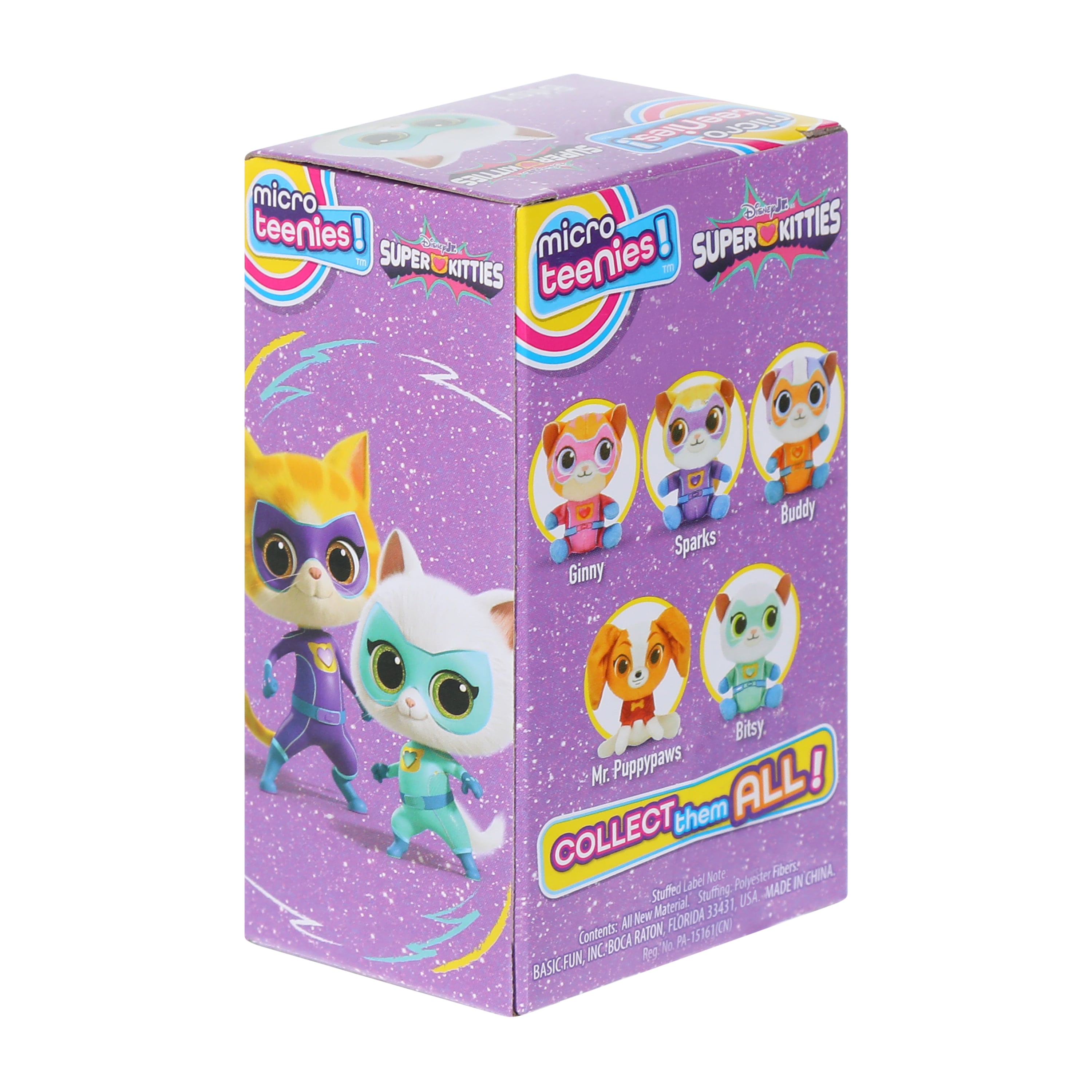 Micro Teenies™ Disney Jr. Super Kitties Characters Plush Toy