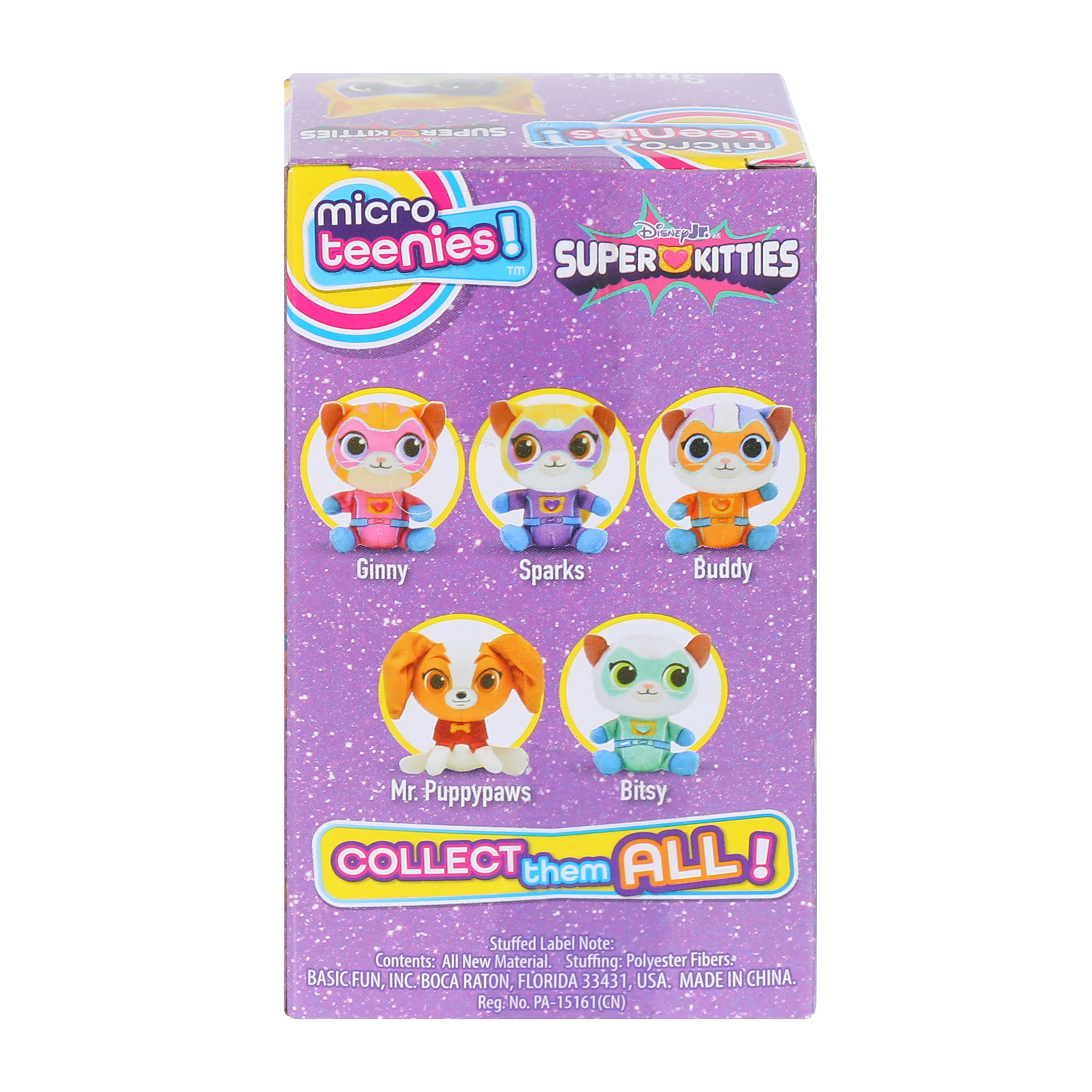 Micro Teenies™ Disney Jr. Super Kitties Characters Plush Toy