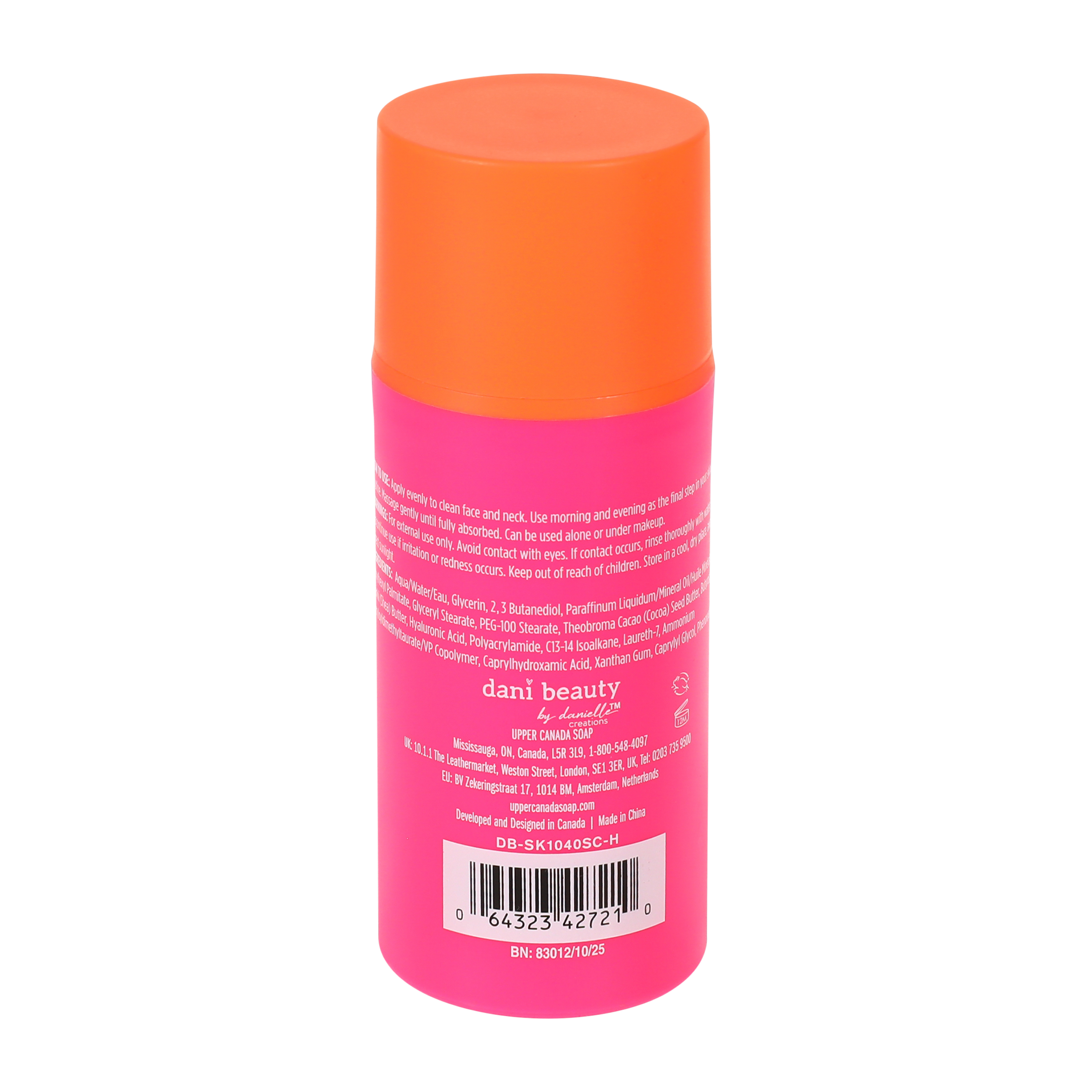 Dani Beauty By Danielle Creations™ Jelly Skin Cream Hydrating Moisturizer 4oz