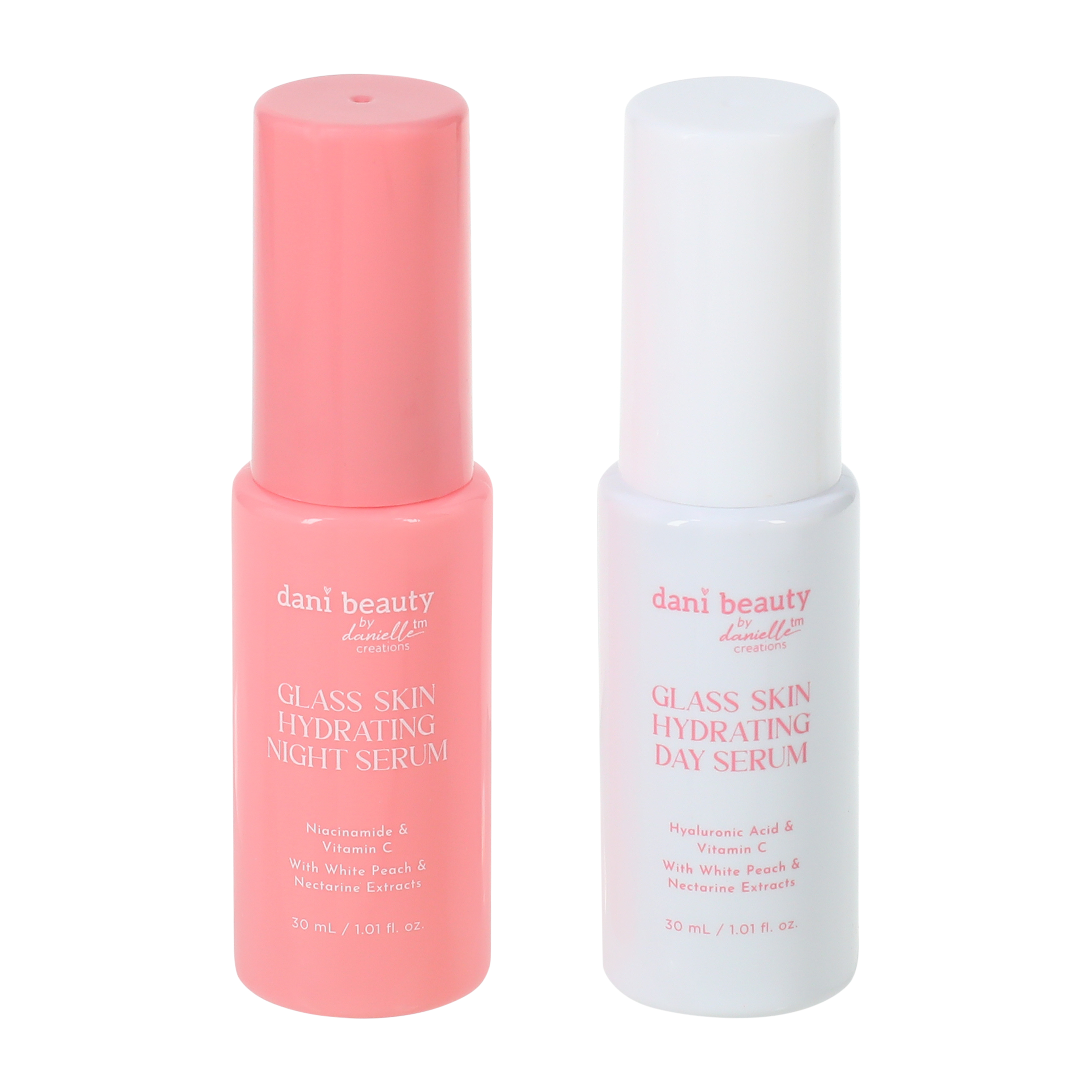 Dani Beauty By Danielle Creations™ Glass Skin Day & Night Serum Duo 2-Pack