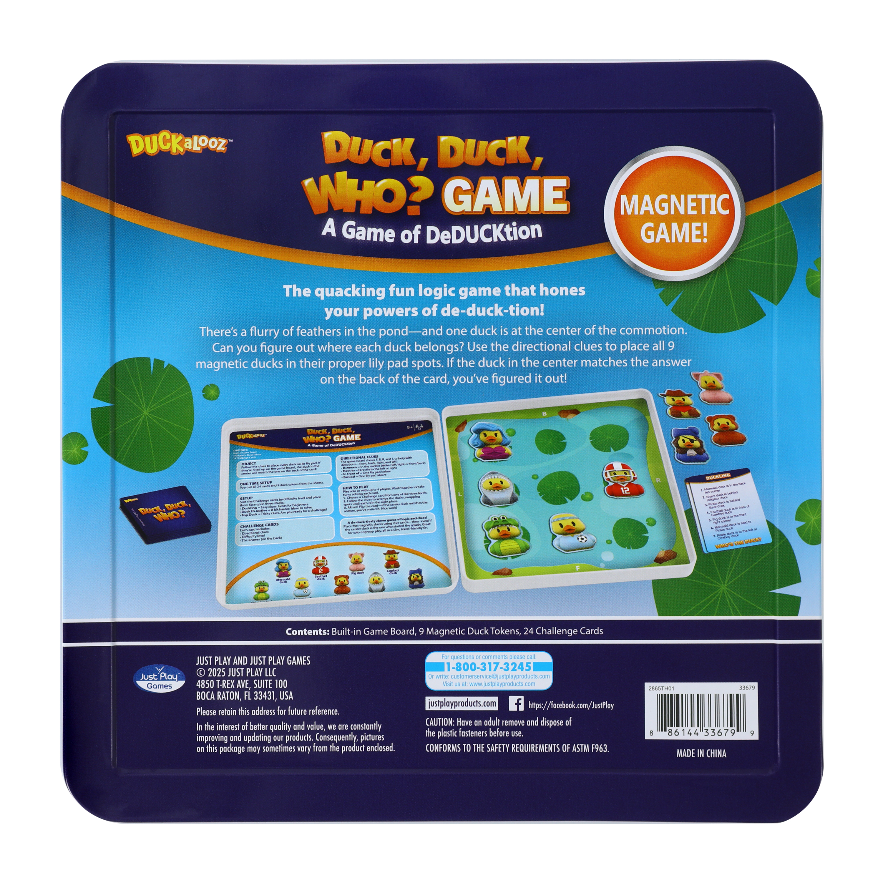 Duckalooz™ Duck, Duck, Who? Game Set