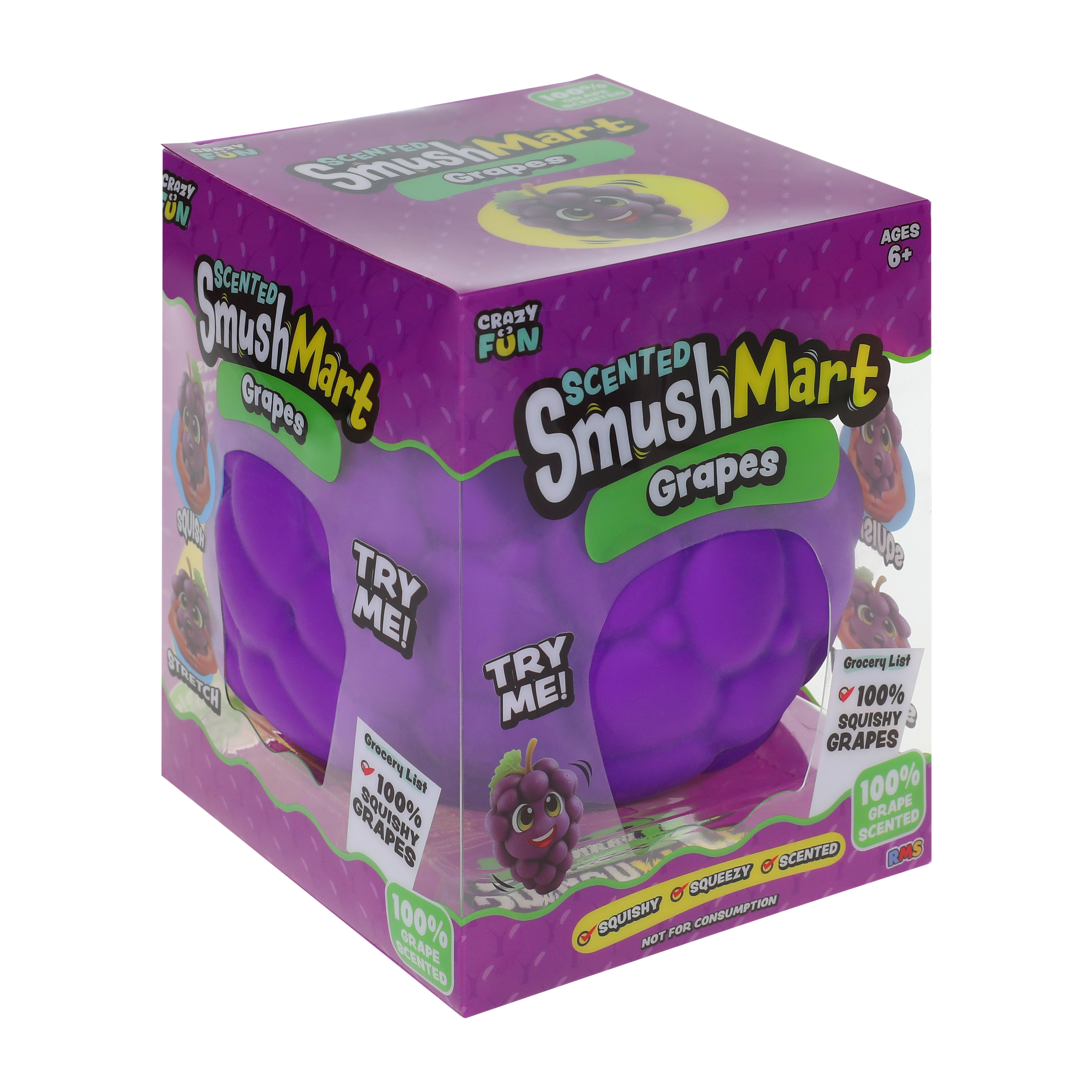 Smush Mart Scented Grapes Squishy Toy