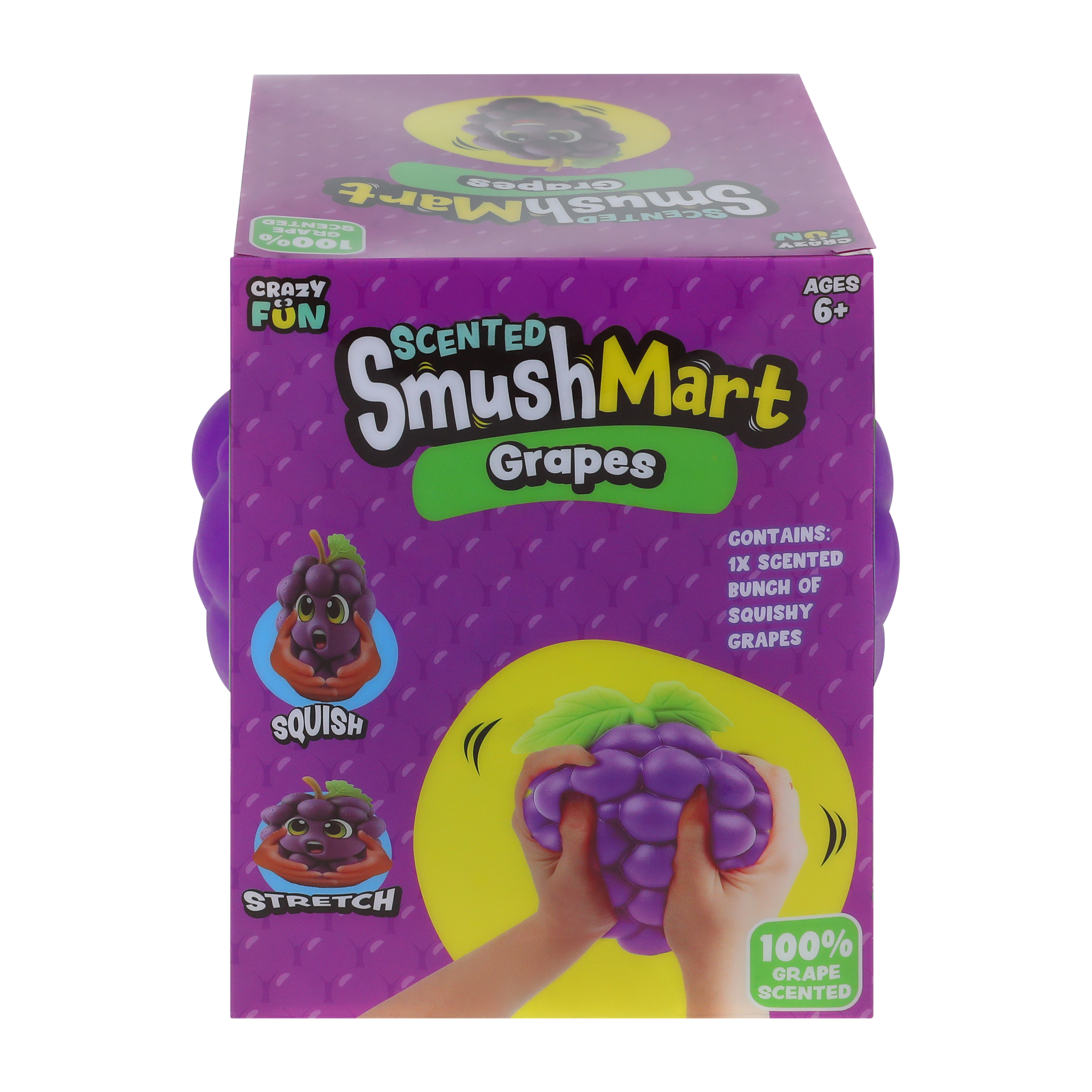 Smush Mart Scented Grapes Squishy Toy