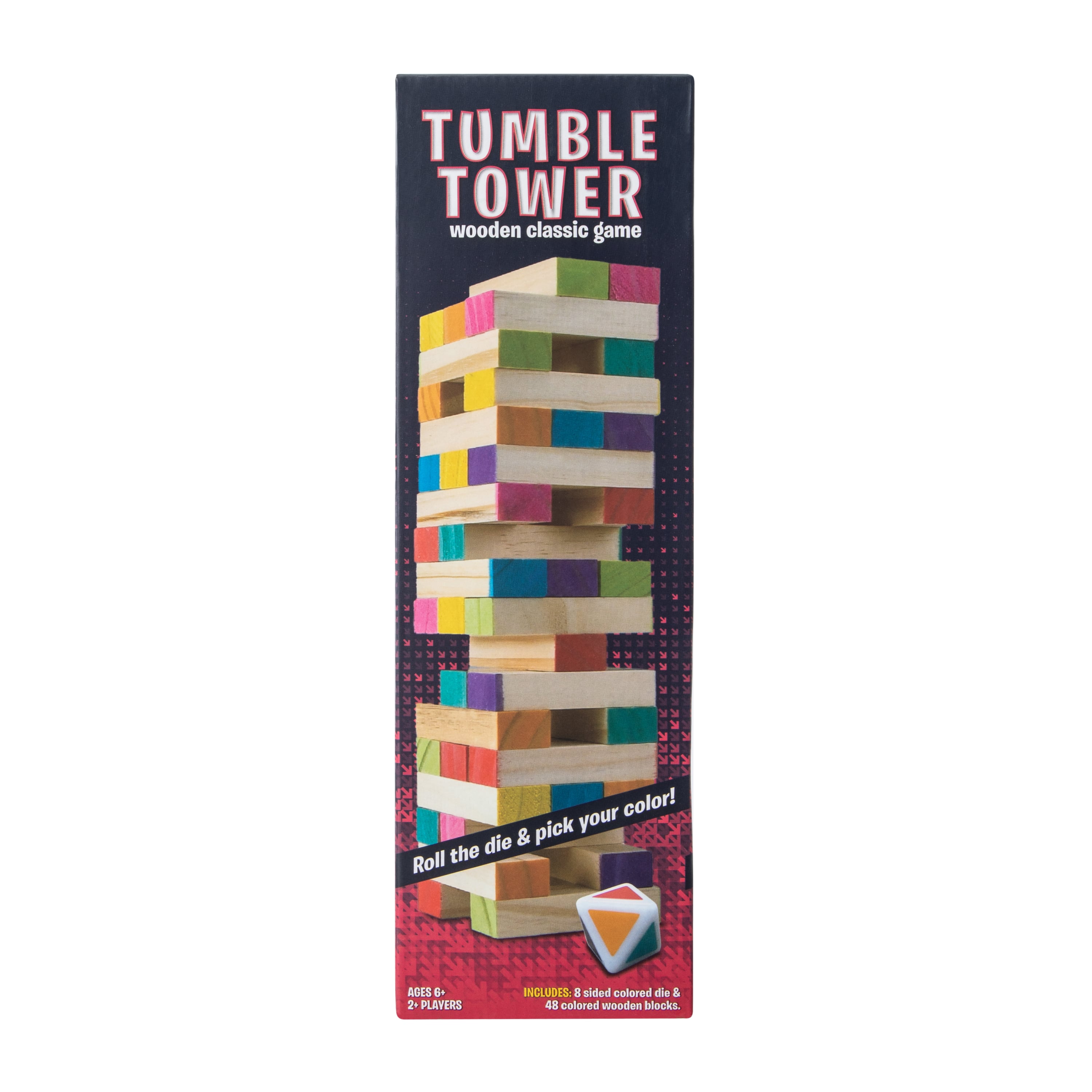 Torre de Bloques de Madera Clasico - Juego de Habilidad para la Familia 2