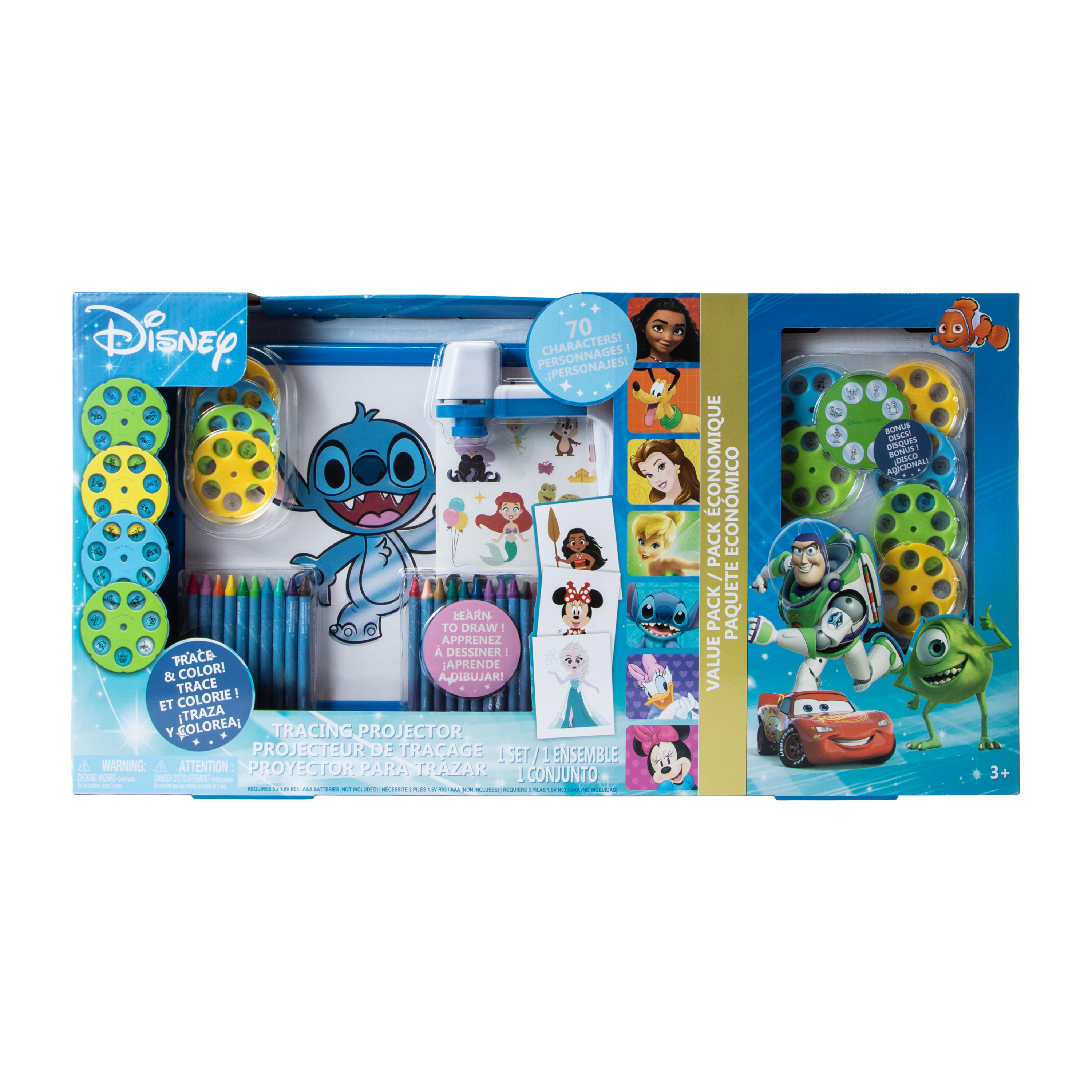Disney Tracing Projector Value Pack Set