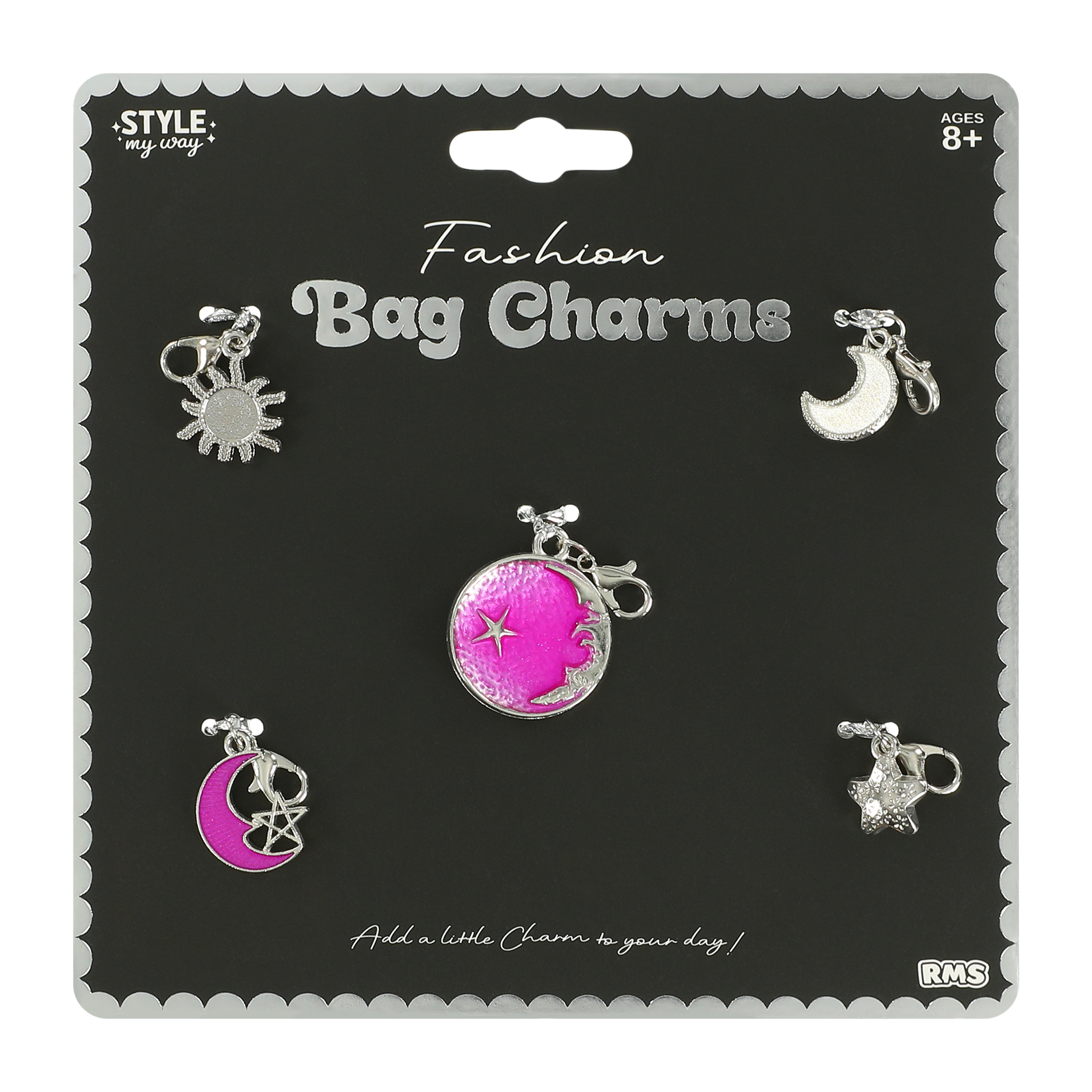Fashion Bag Charms 5-Pack