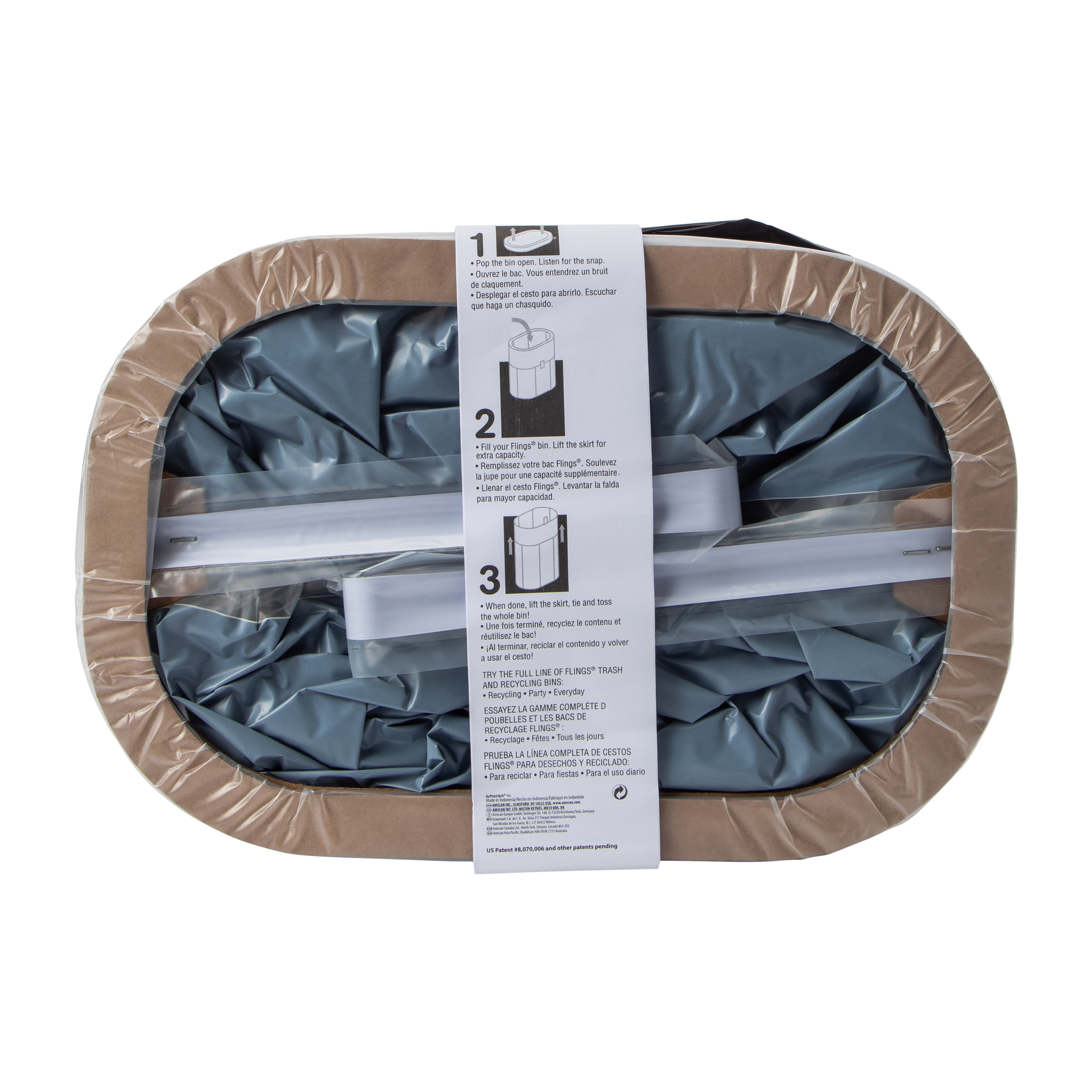 Pop-Up Trash Bin