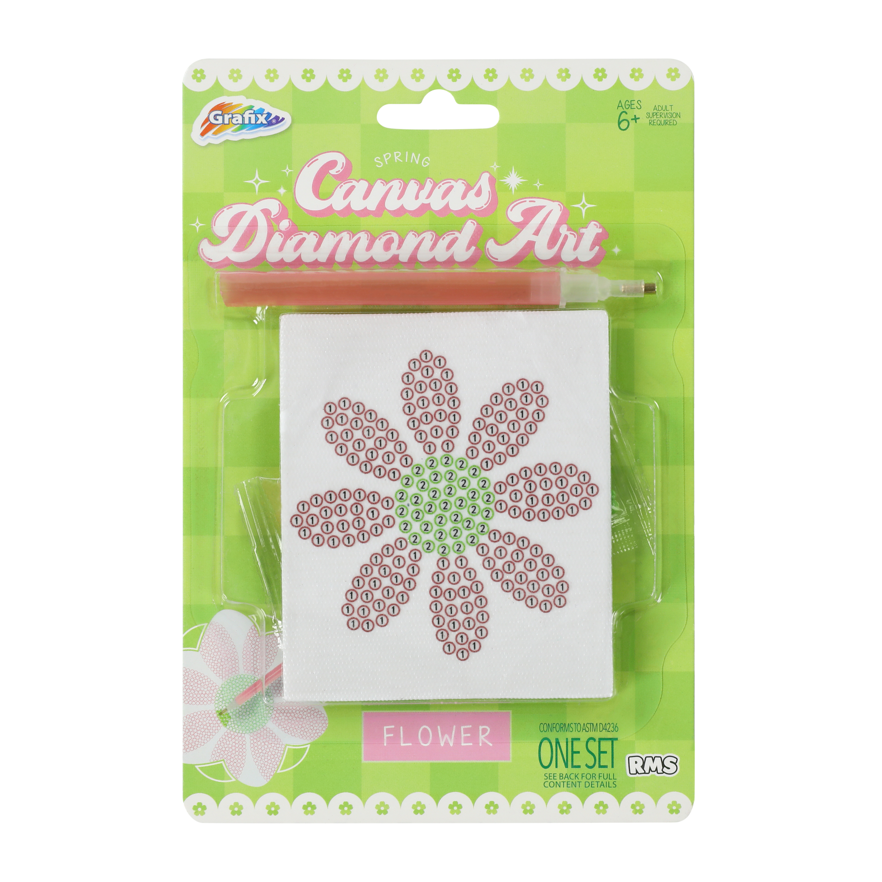 Grafix® Spring Canvas Diamond Art Set | Five Below