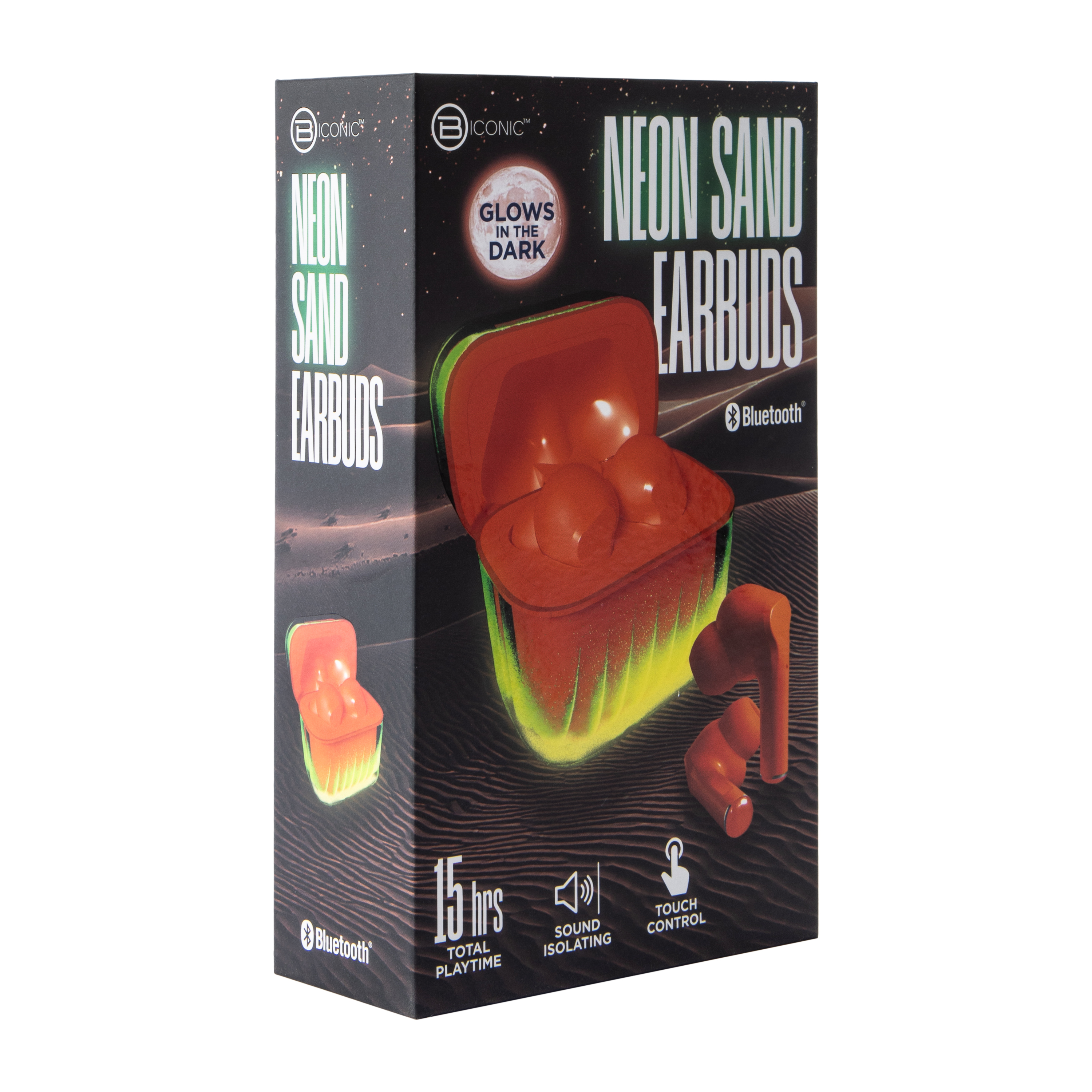 Biconic™ Neon Sand Earbuds (Styles May Vary)