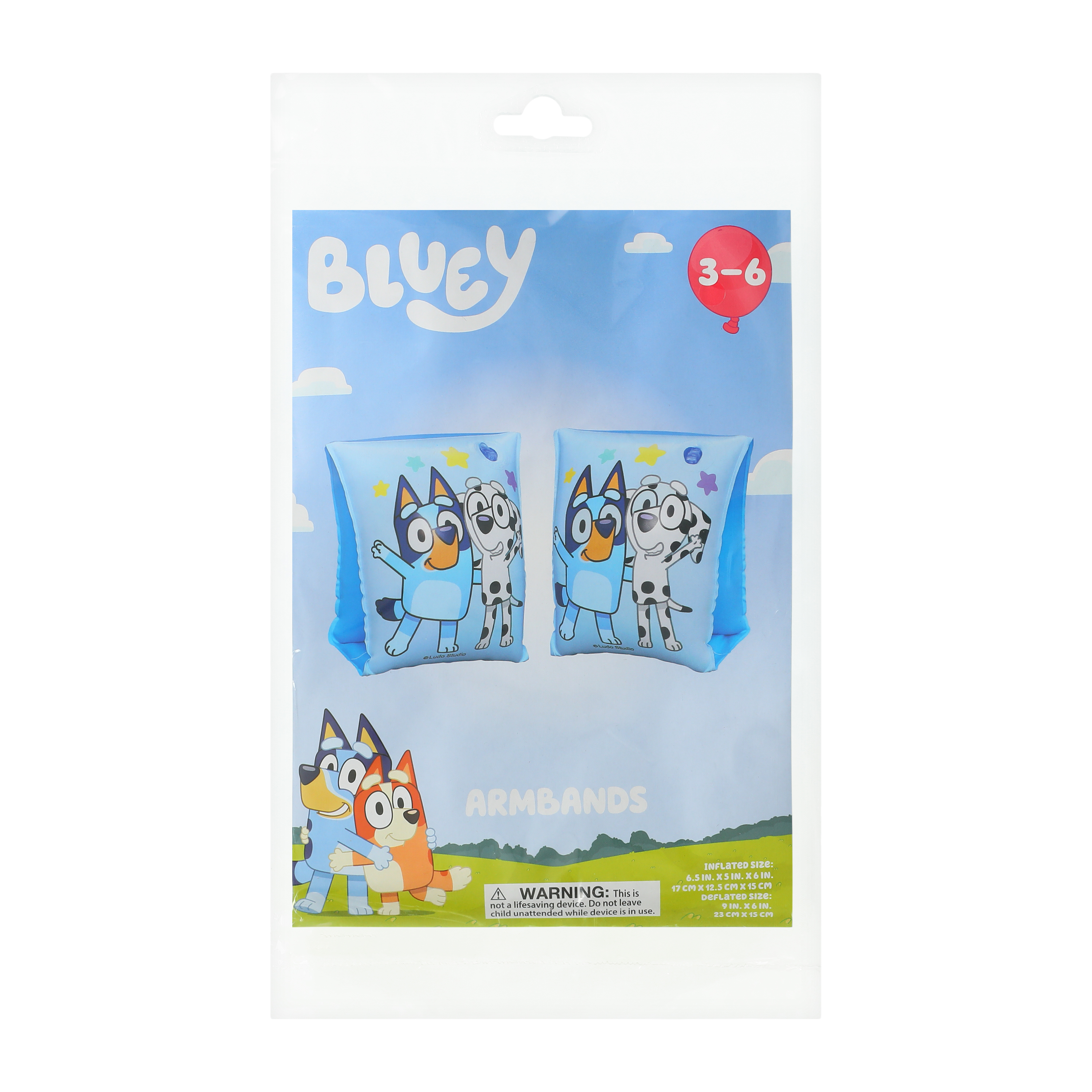 Licensed Bluey™ Inflatable Armbads