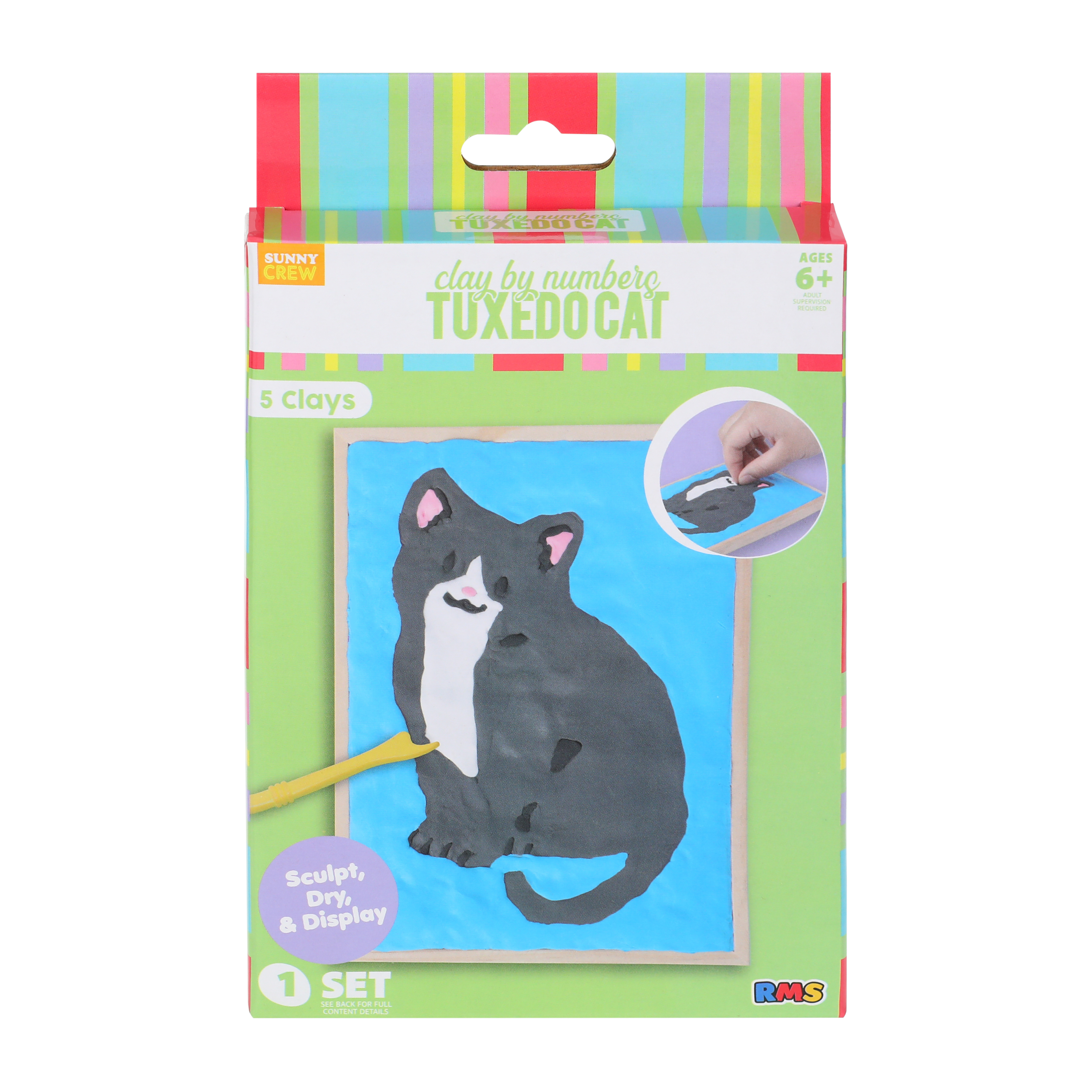 Sunny Crew Clay By Numbers Set | Five Below