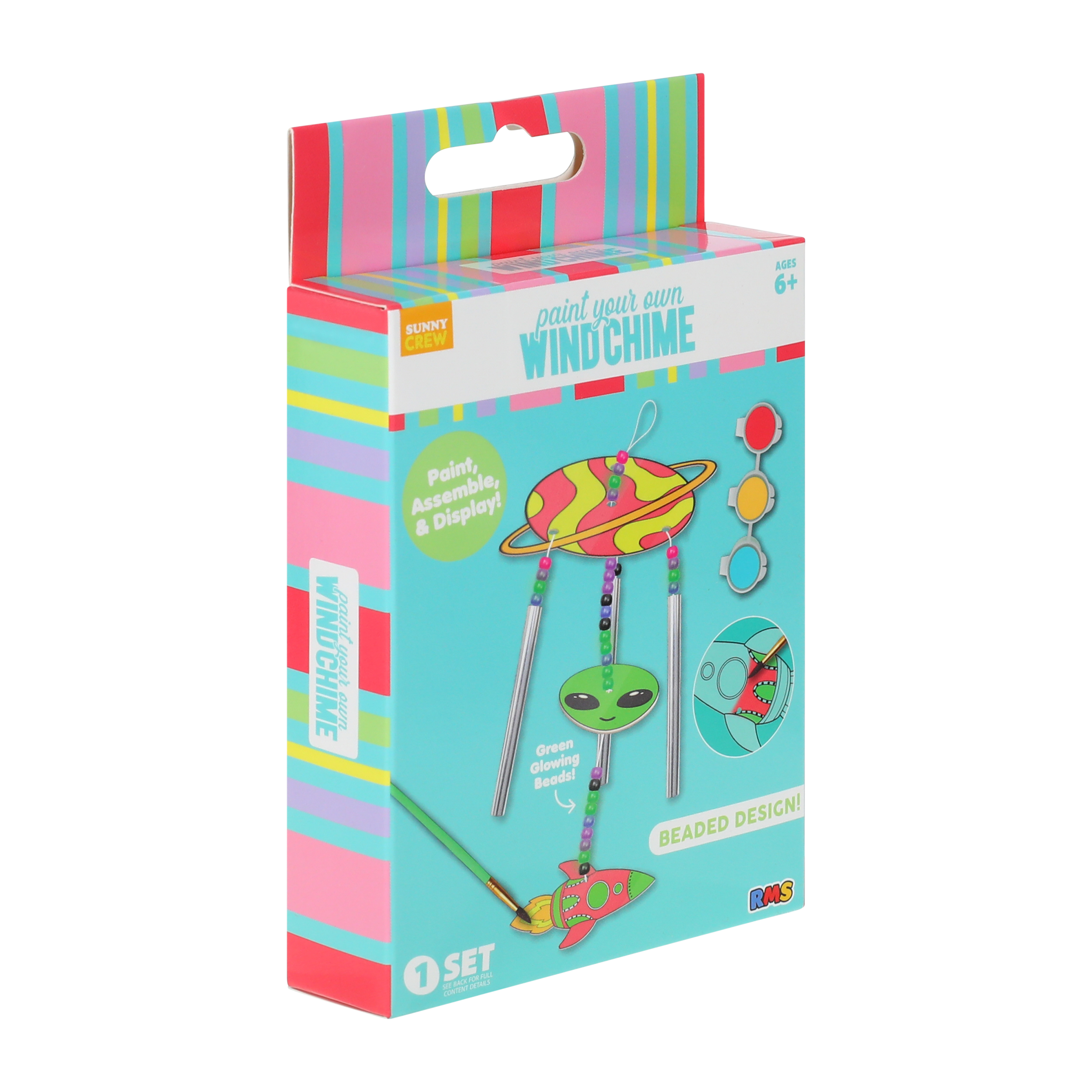 Sunny Crew Paint Your Own Windchime Set