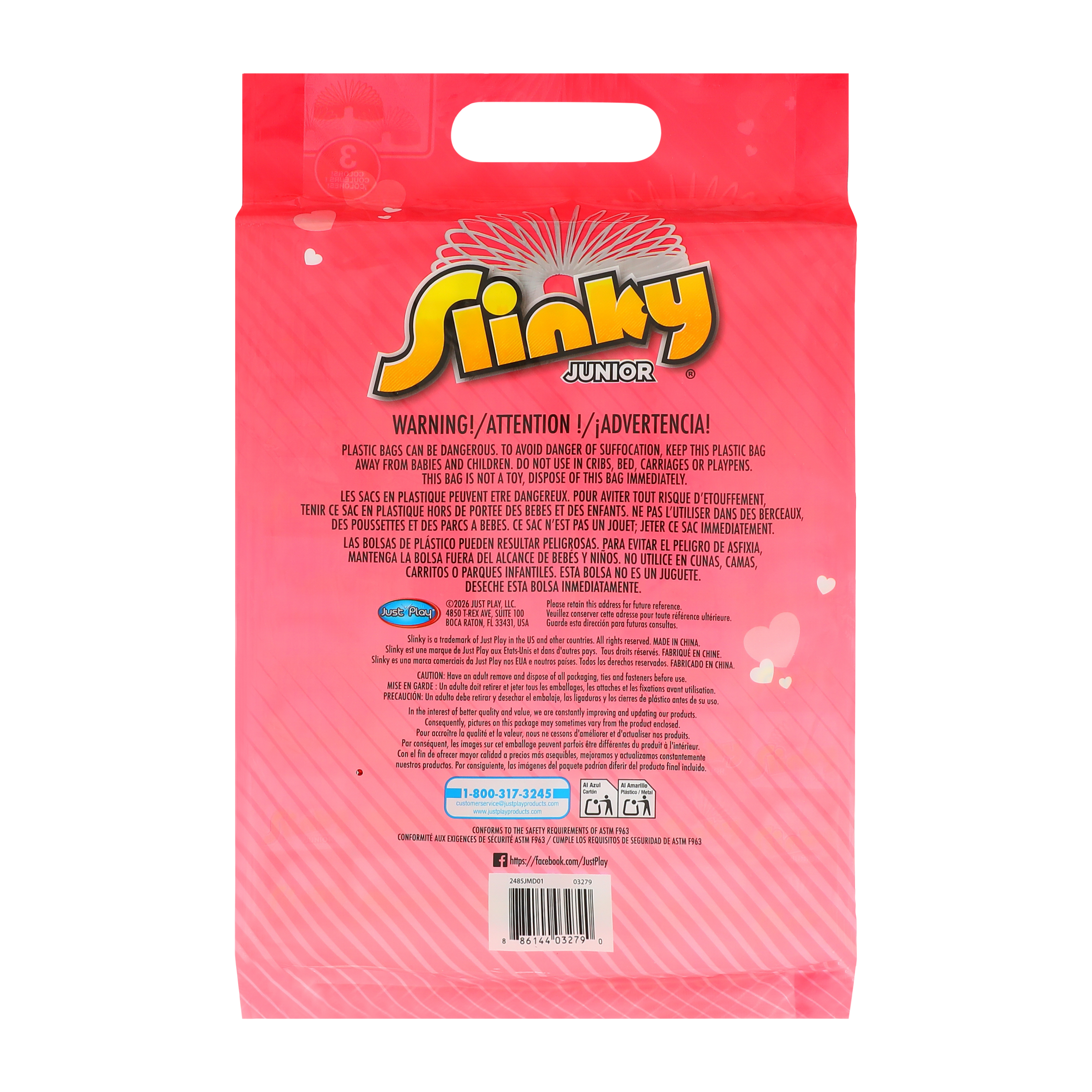 Slinky Junior® Valentine's Day 50-Pack