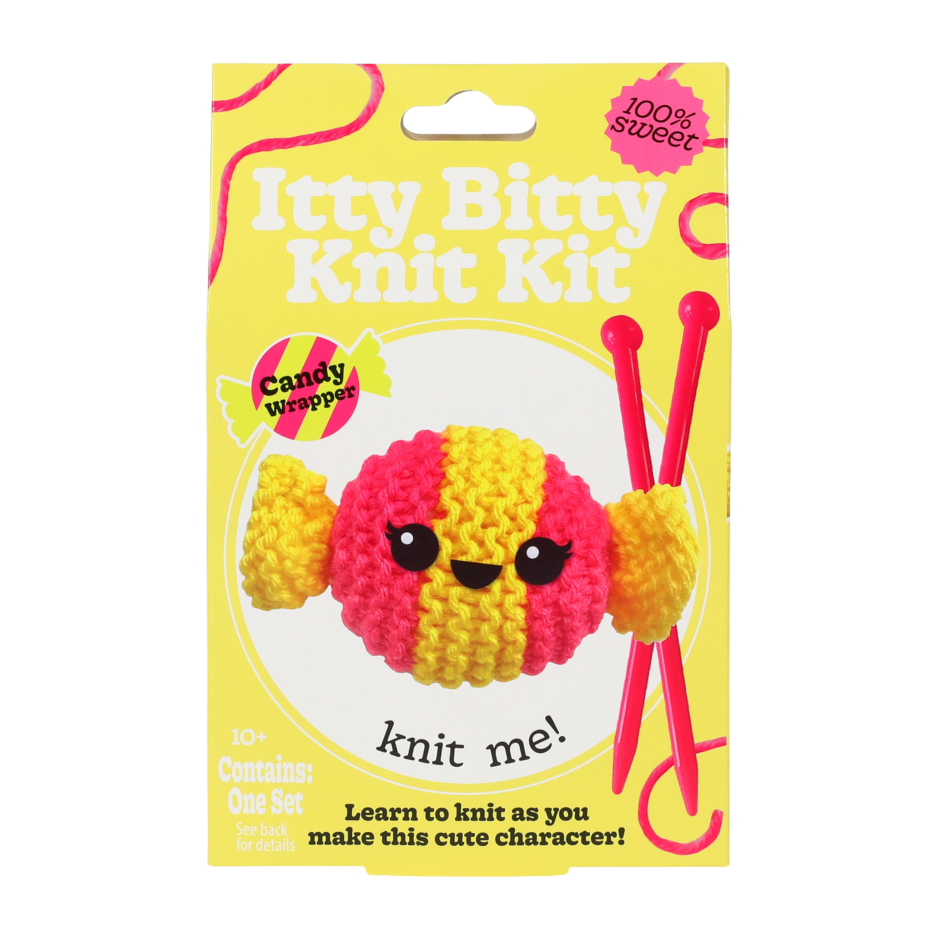 Y.A.R.N. ニットハット　ドクロ　itimi Itty Bitty Knit Kit Set | Five Below