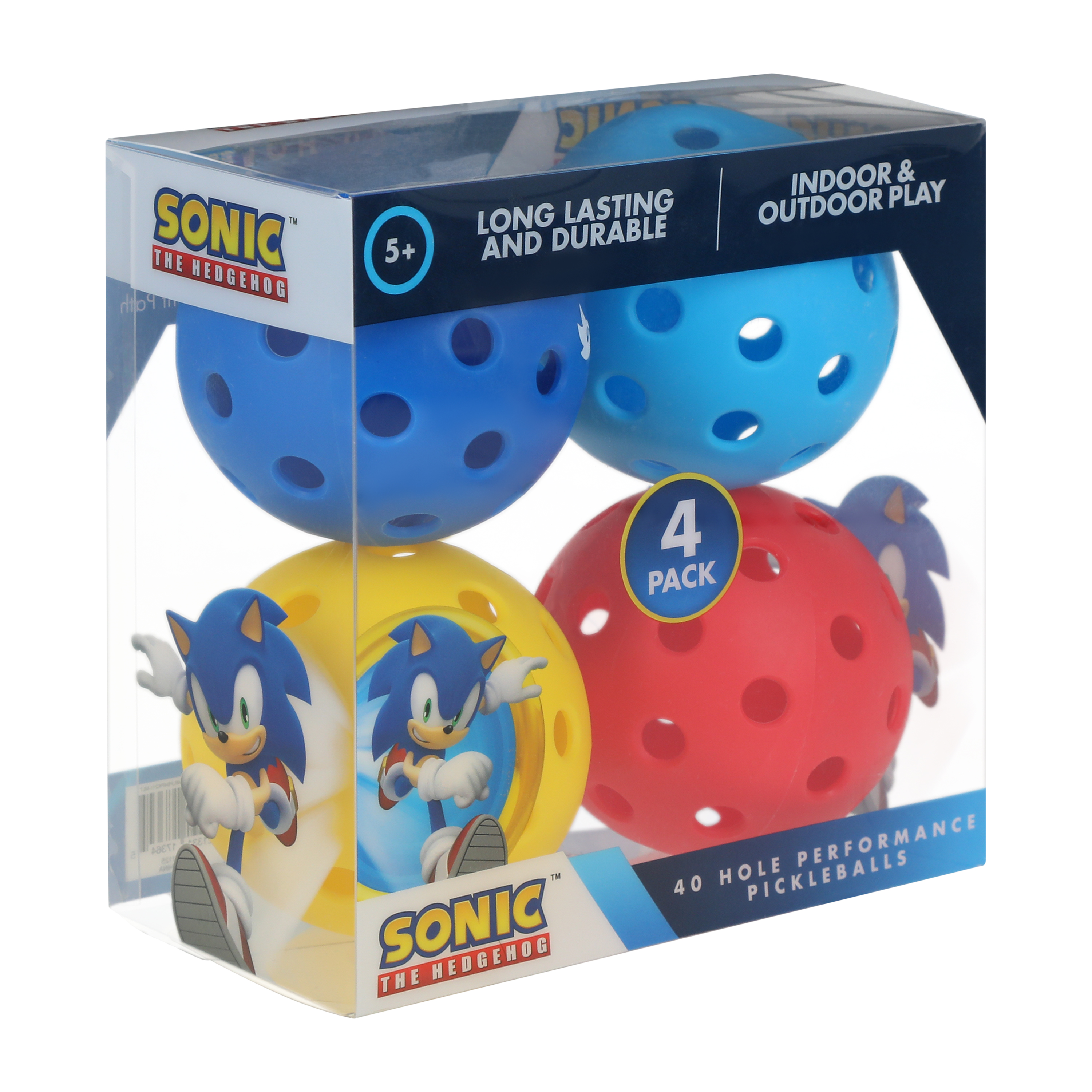 Sonic The Hedgehog™ Pickleballs 4-Pack