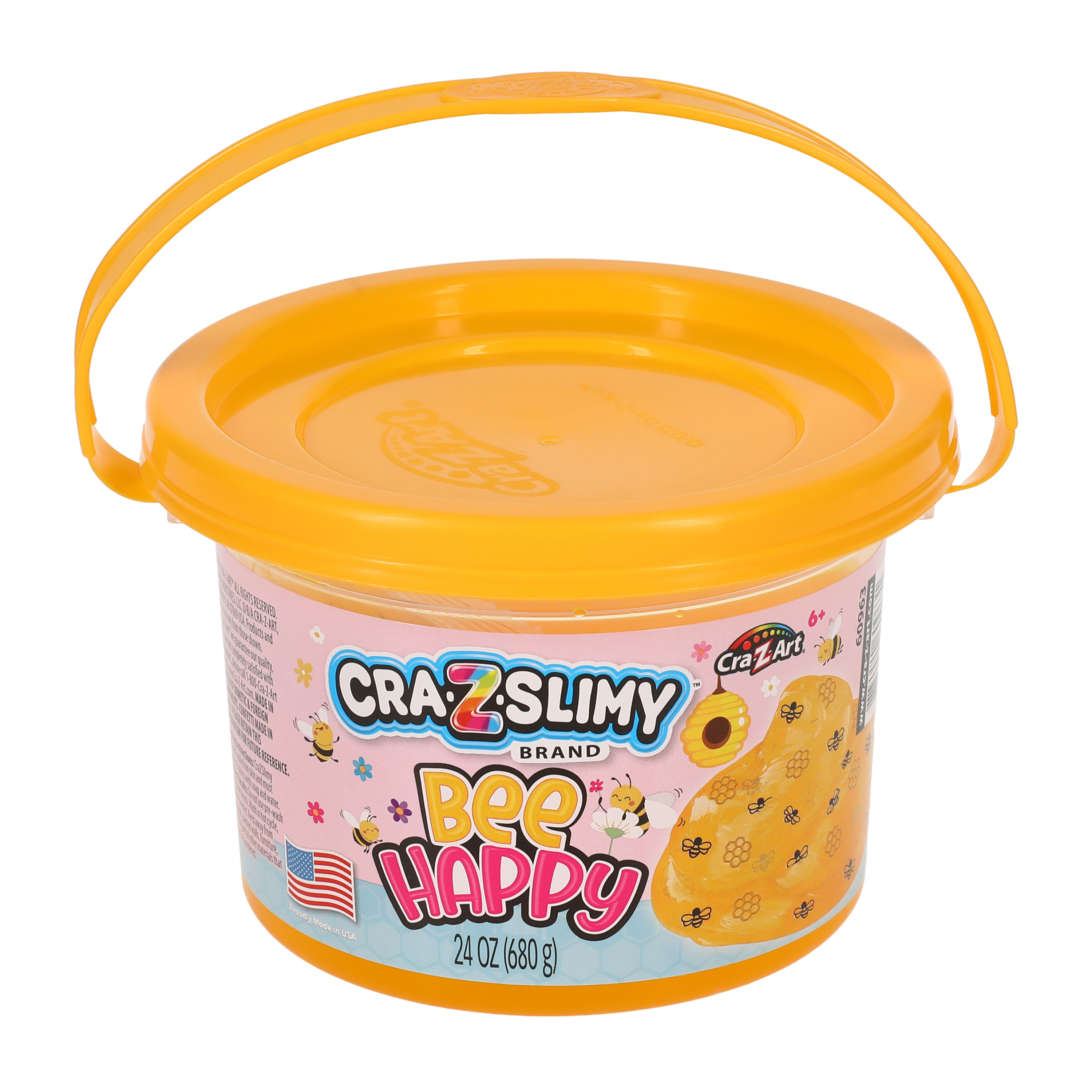 Cra-Z-Slimy™ Bee Happy Slime 24oz