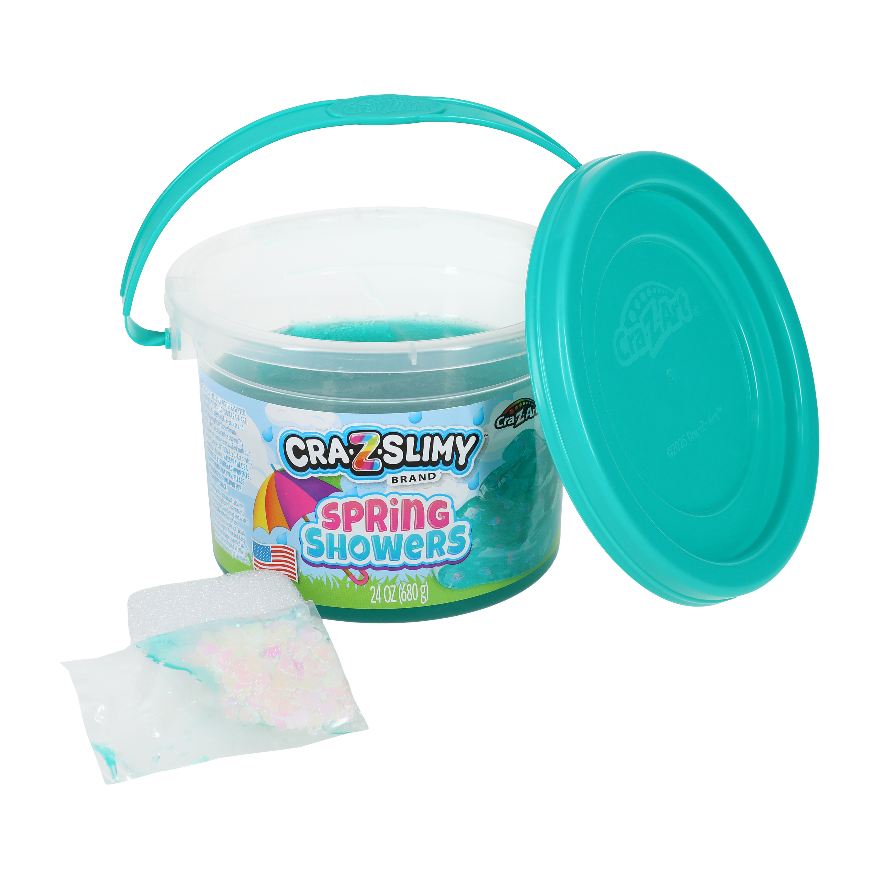 Cra-Z-Slimy™ Spring Showers Slime 24oz