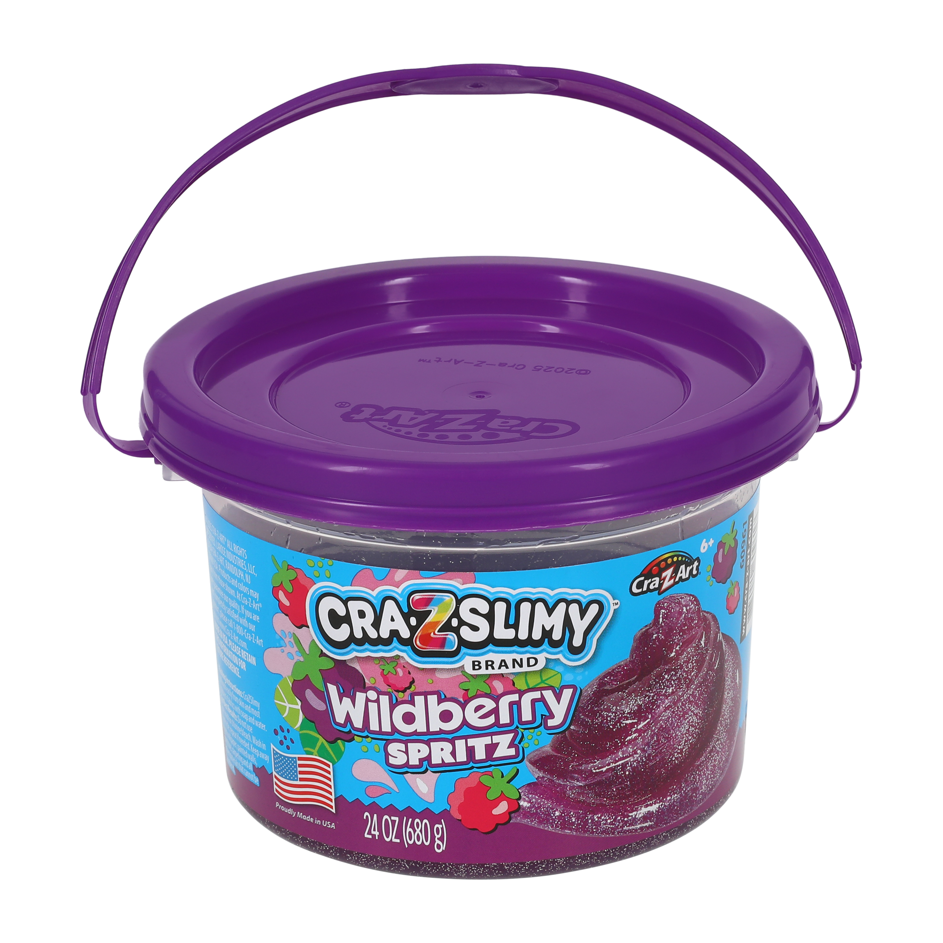 Cra-Z-Slimy™ Wildberry Spritz Slime Tub 24oz