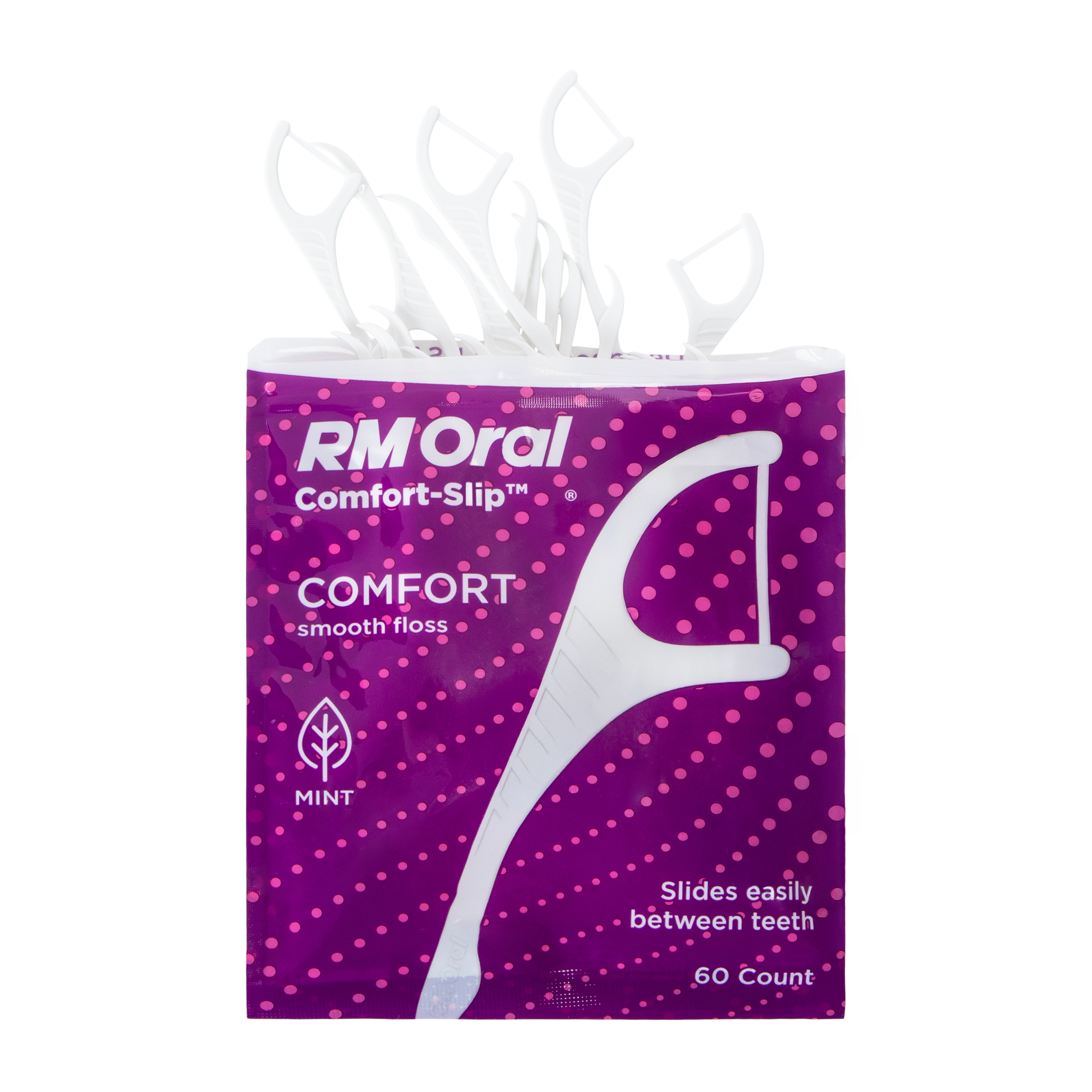 RM Oral® Comfort-Slip™ Smooth Floss 60-Count