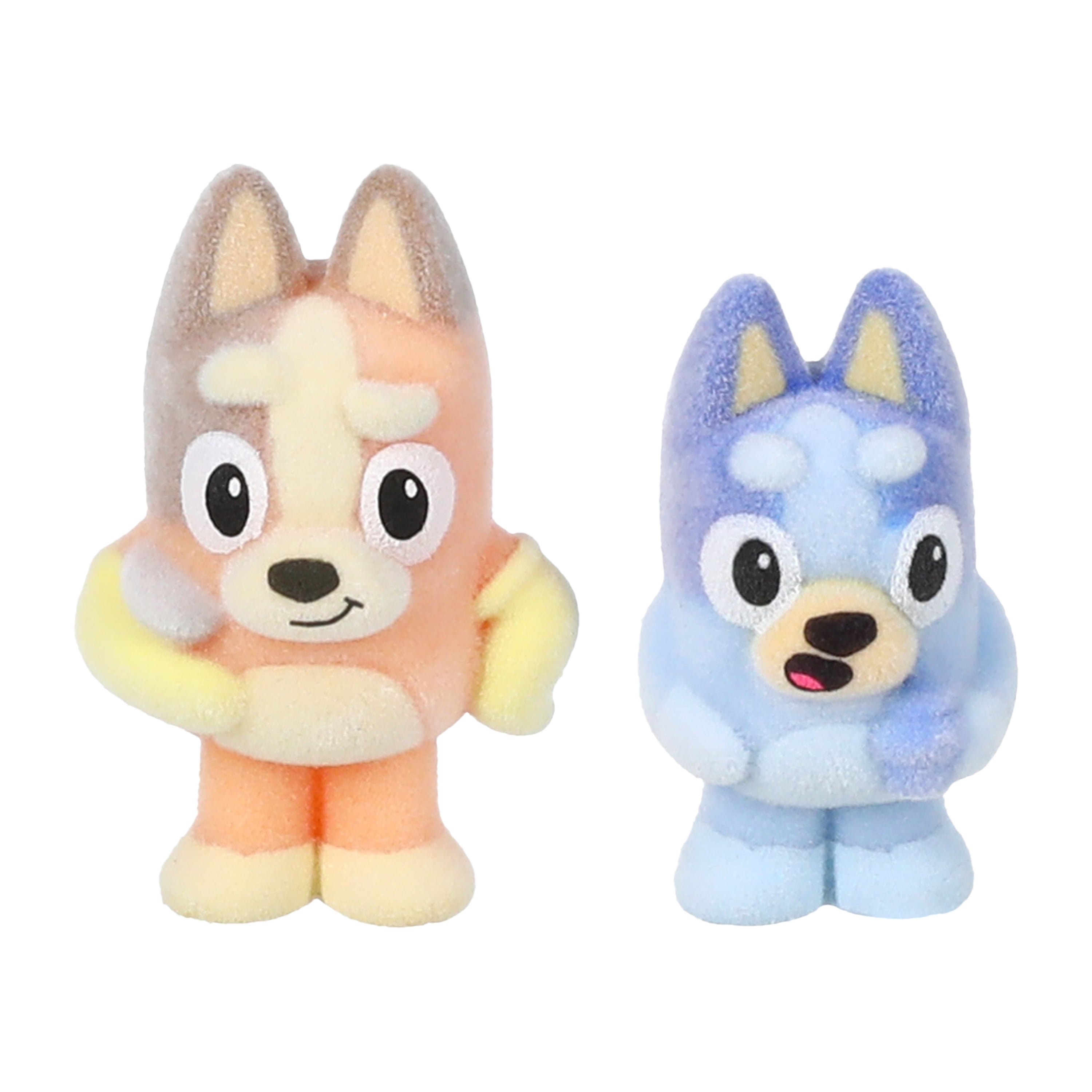 Bluey® Fuzzies Surprise Collectible Figures 2‑Pack