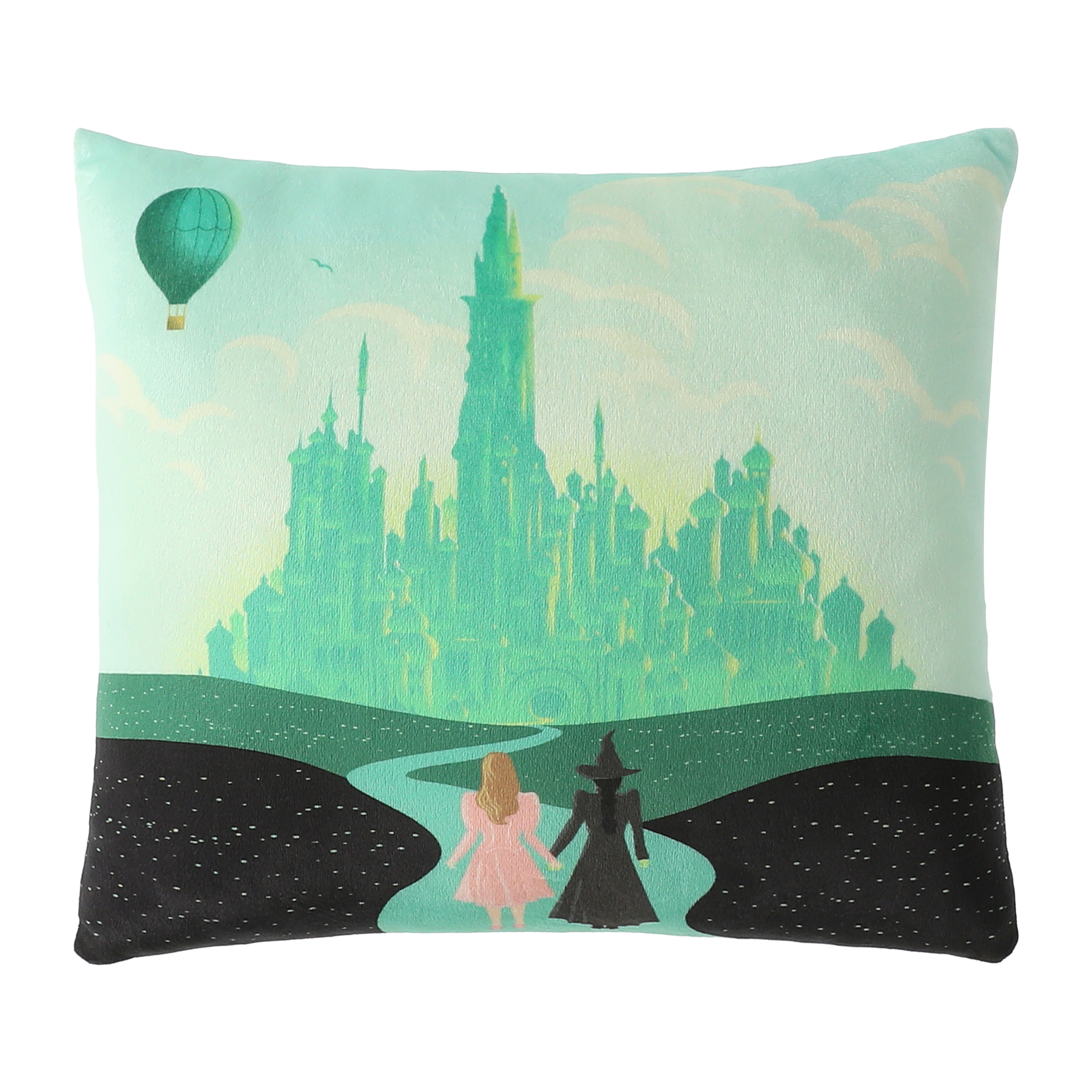 Wicked Emerald Pillow 13inx13in