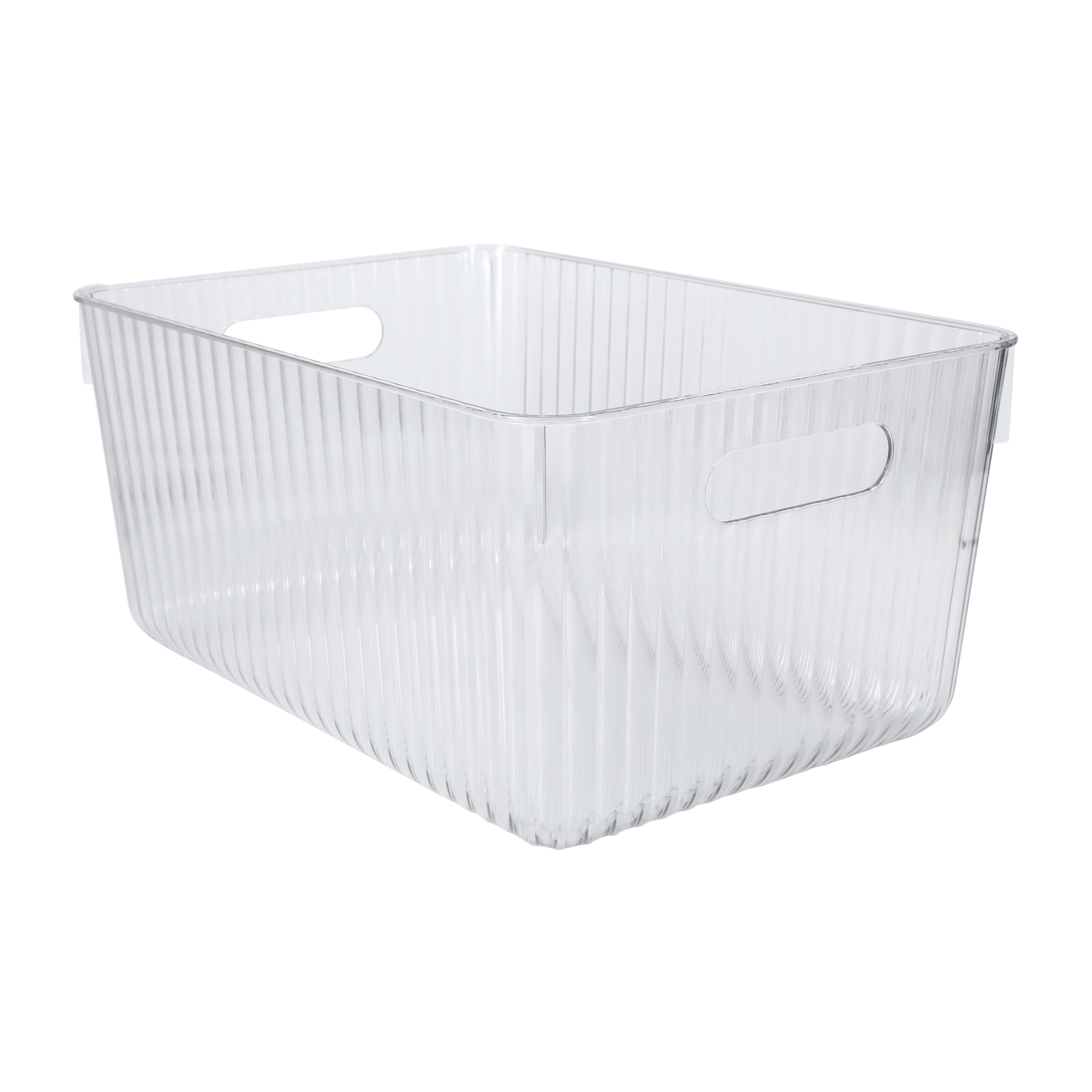 Ribbed Storage Bin