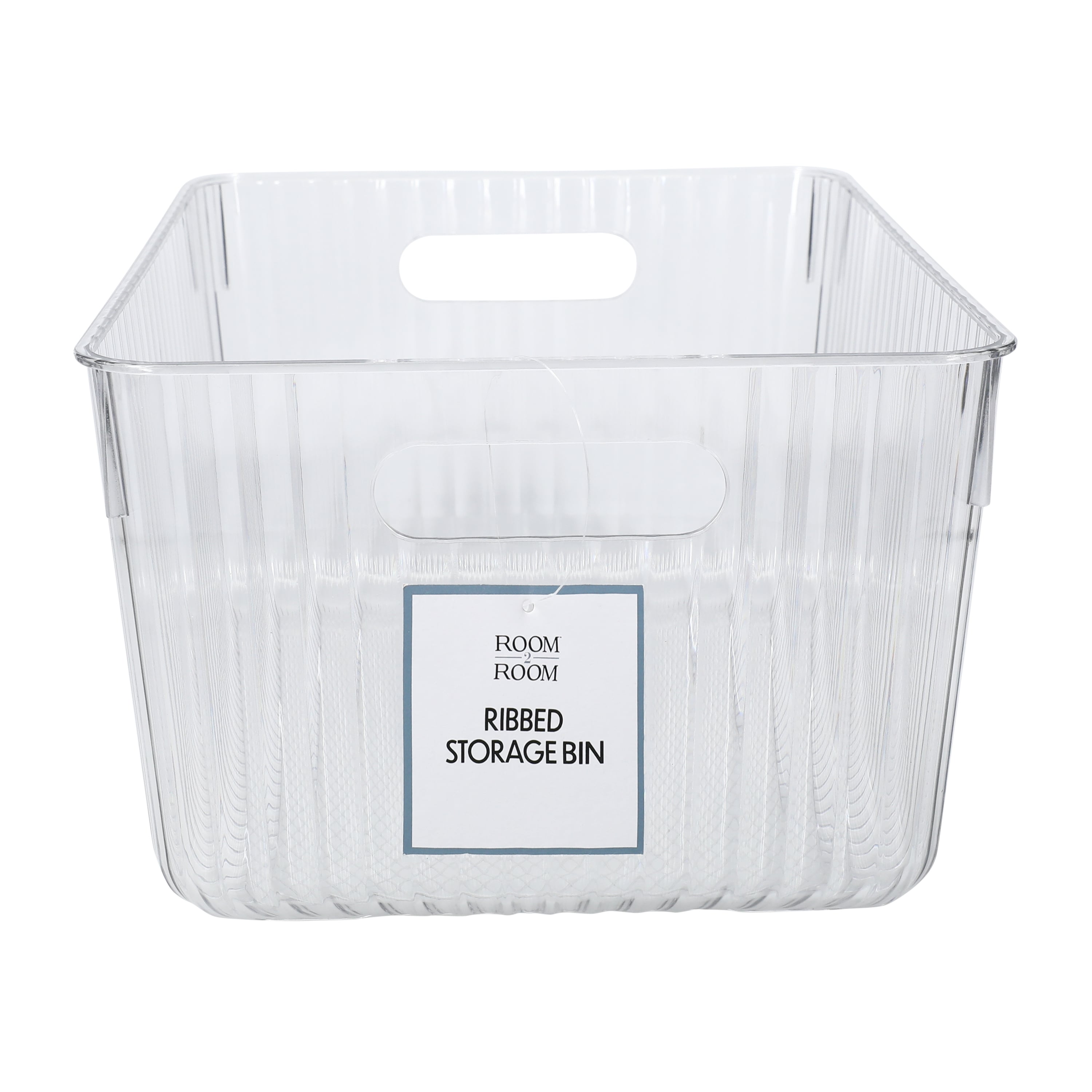 Ribbed Storage Bin