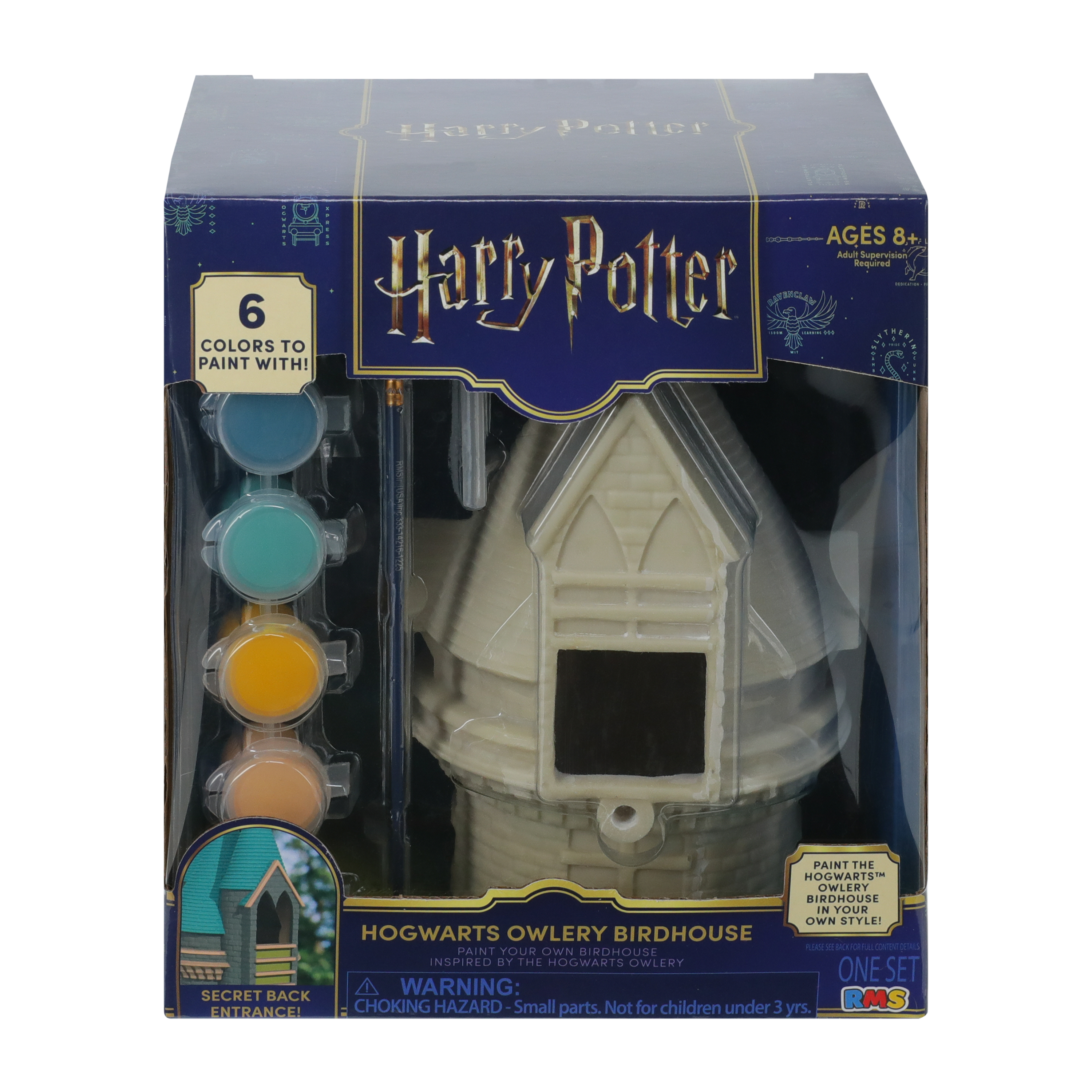 Harry Potter™ Paint Your Own Hogwarts Owlery Birdhouse Set