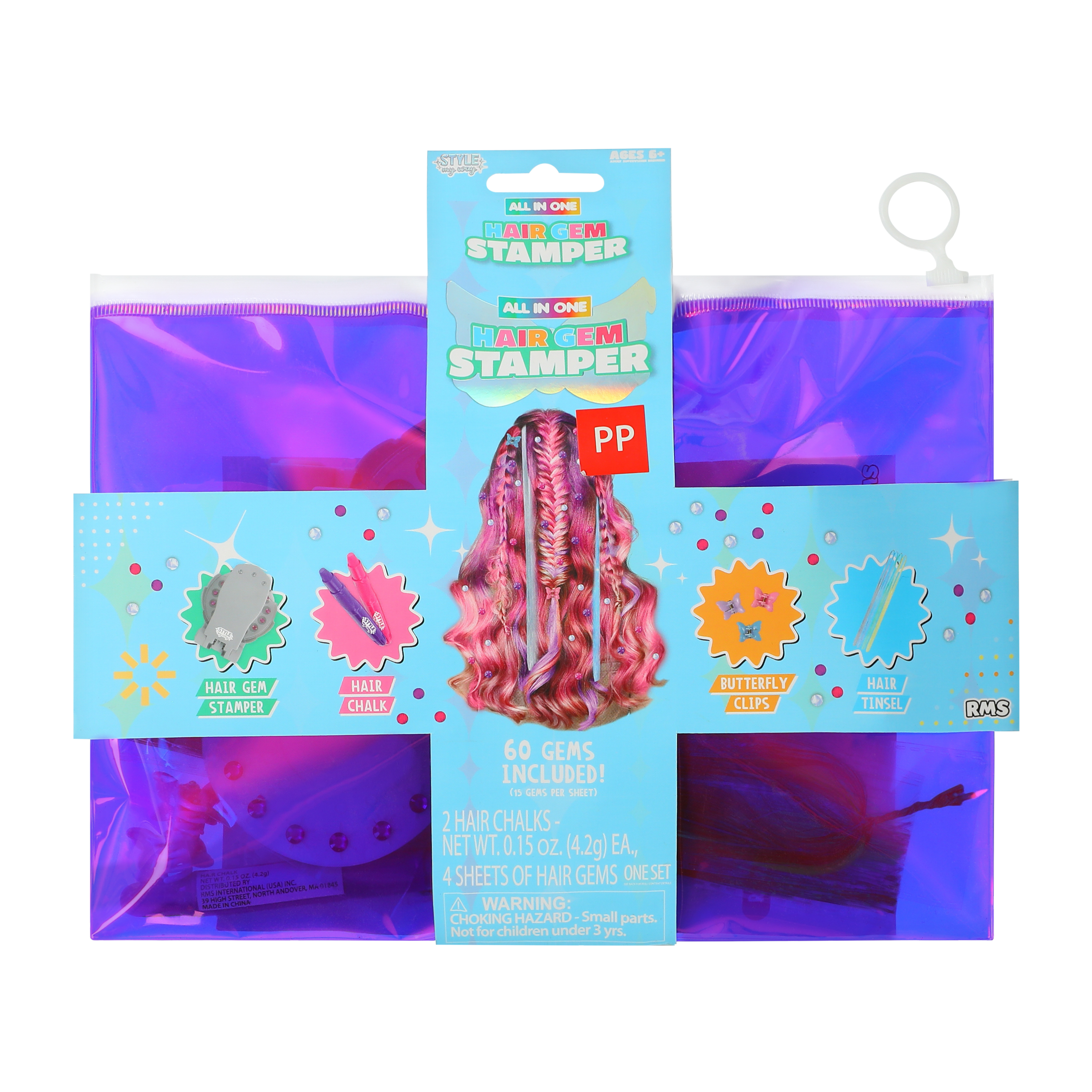 Style My Way Hair Gel Stamper Set