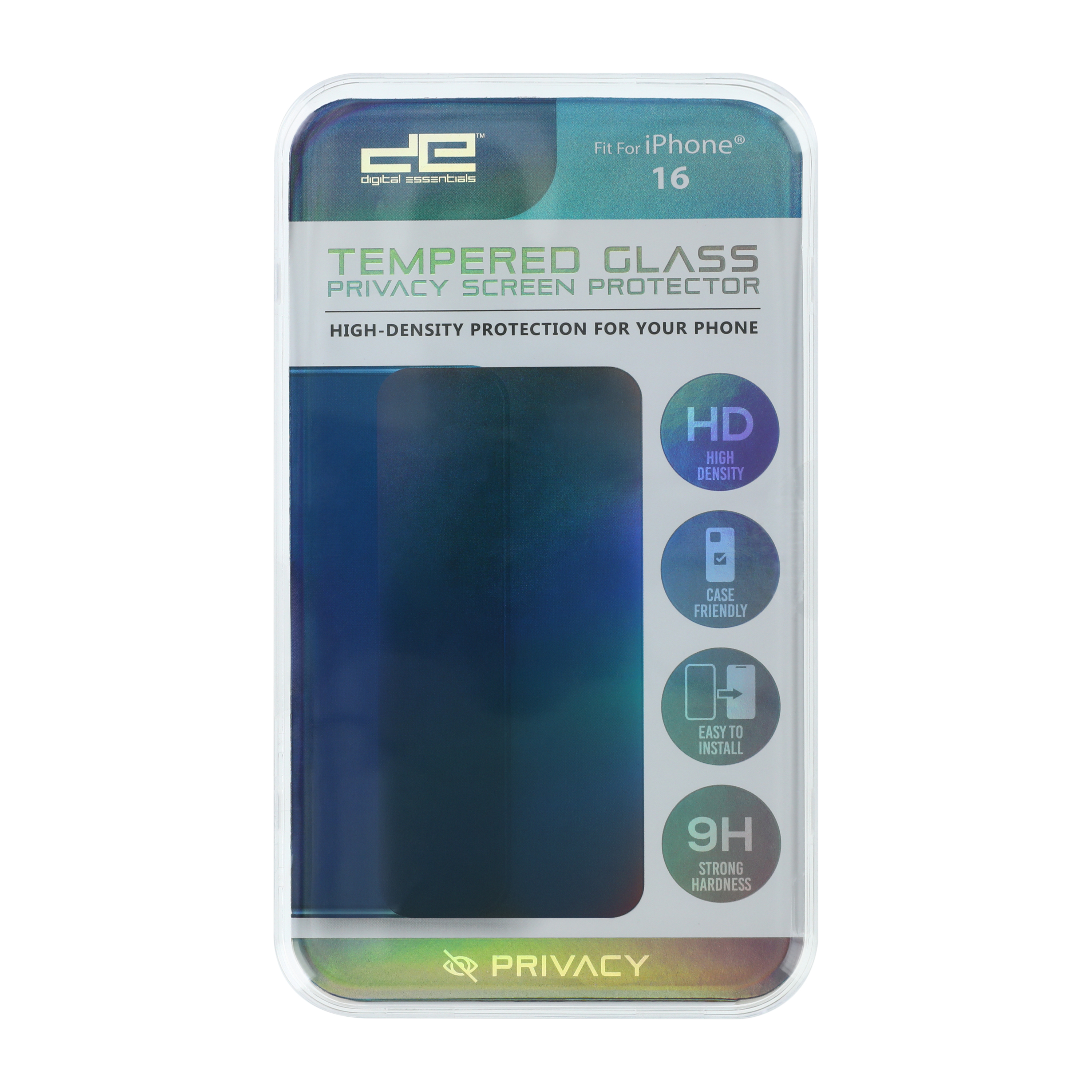 iPhone 16® Tempered Glass Privacy Protector