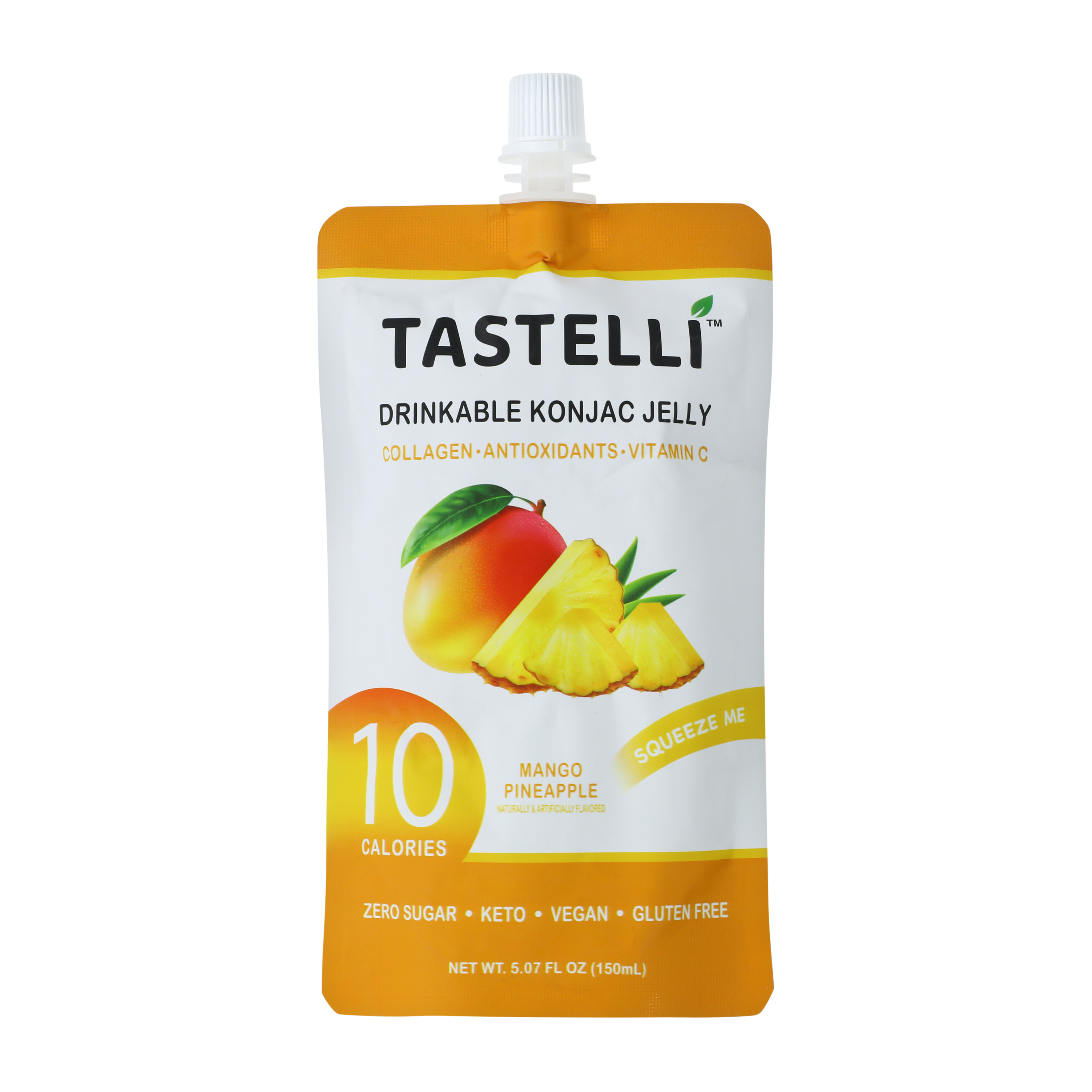Tastelli™ Mango Pineapple Drinkable Konjac Jelly 5oz